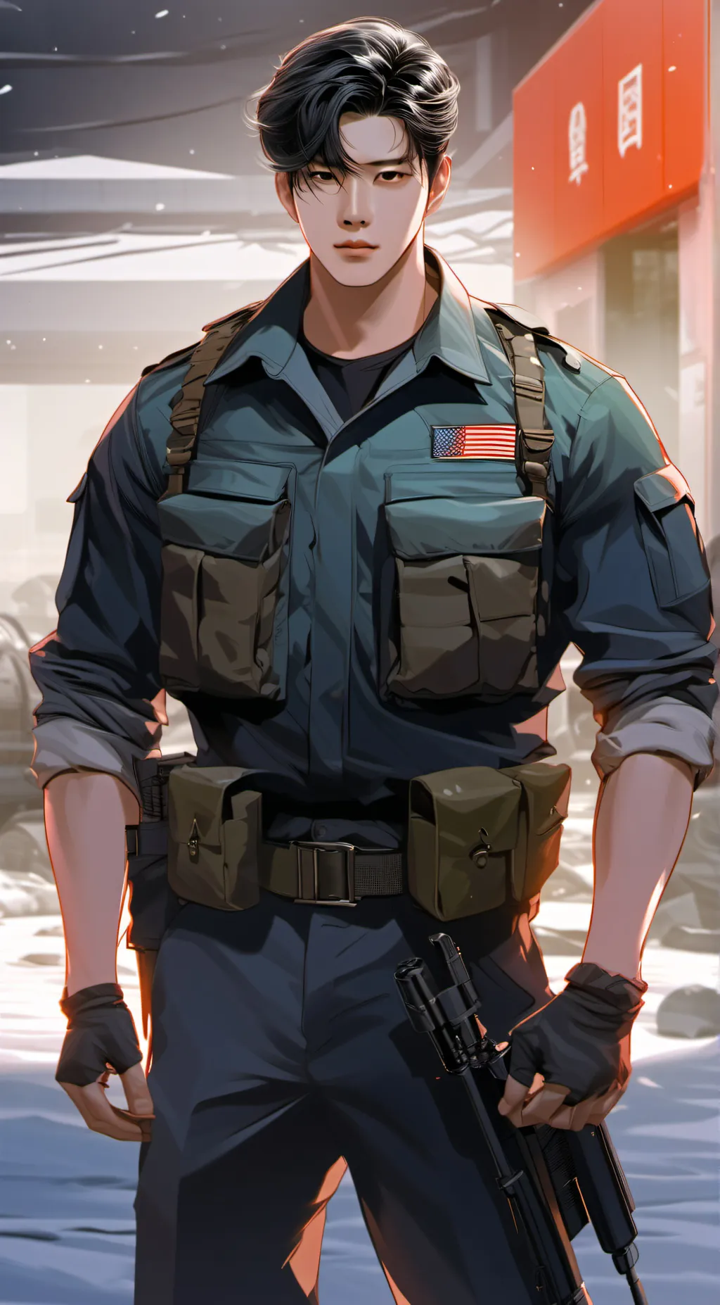 ai character: Robin background