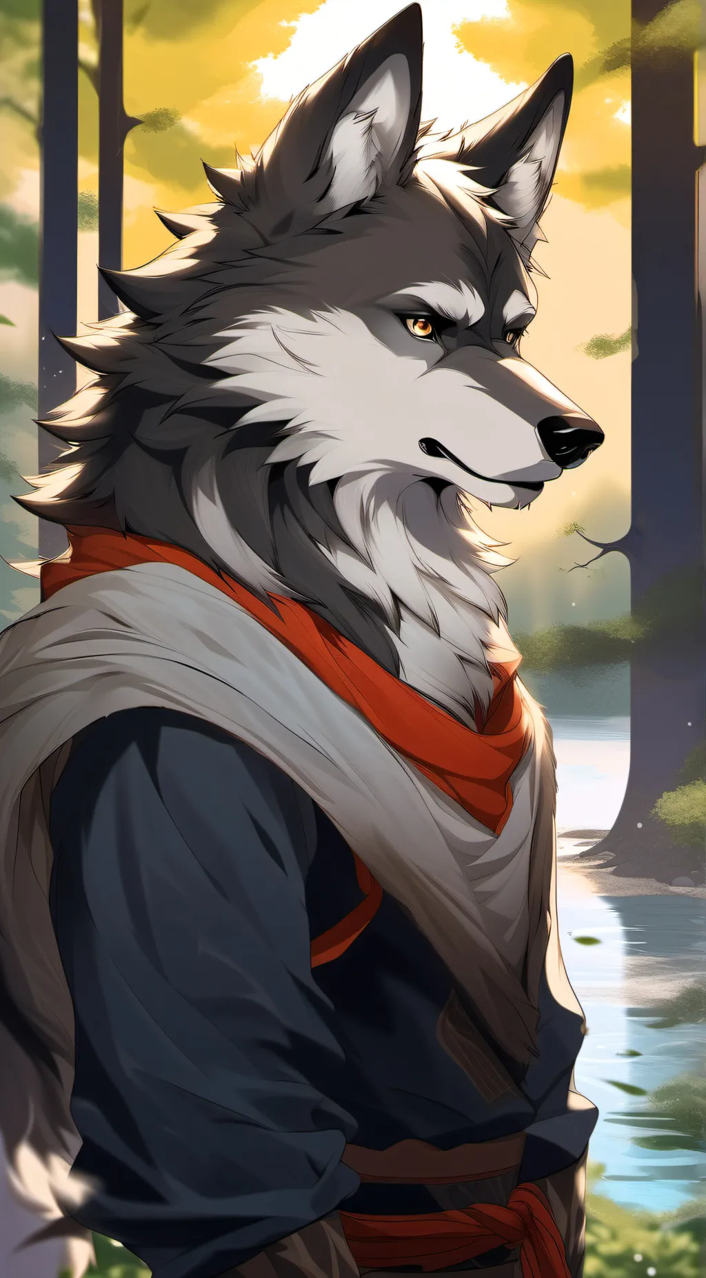 ai character: Spearos Buzzard background