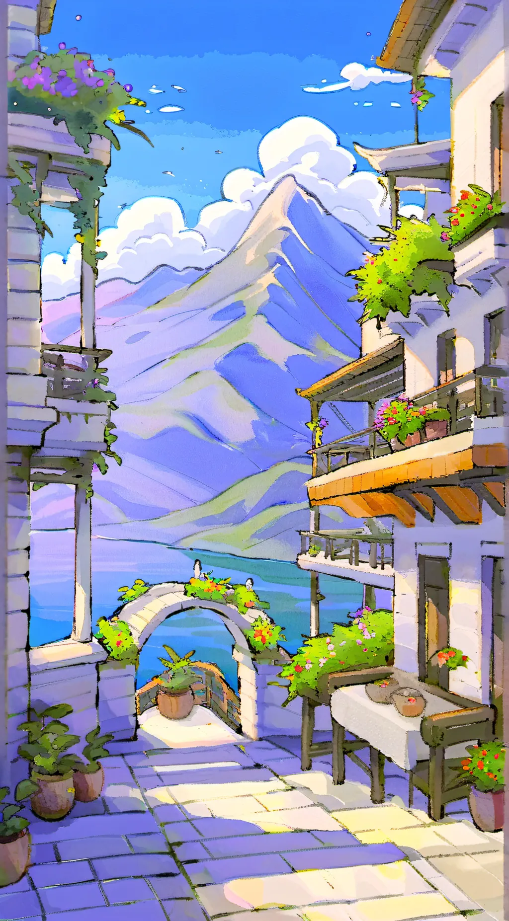 ai character: king of this land  background