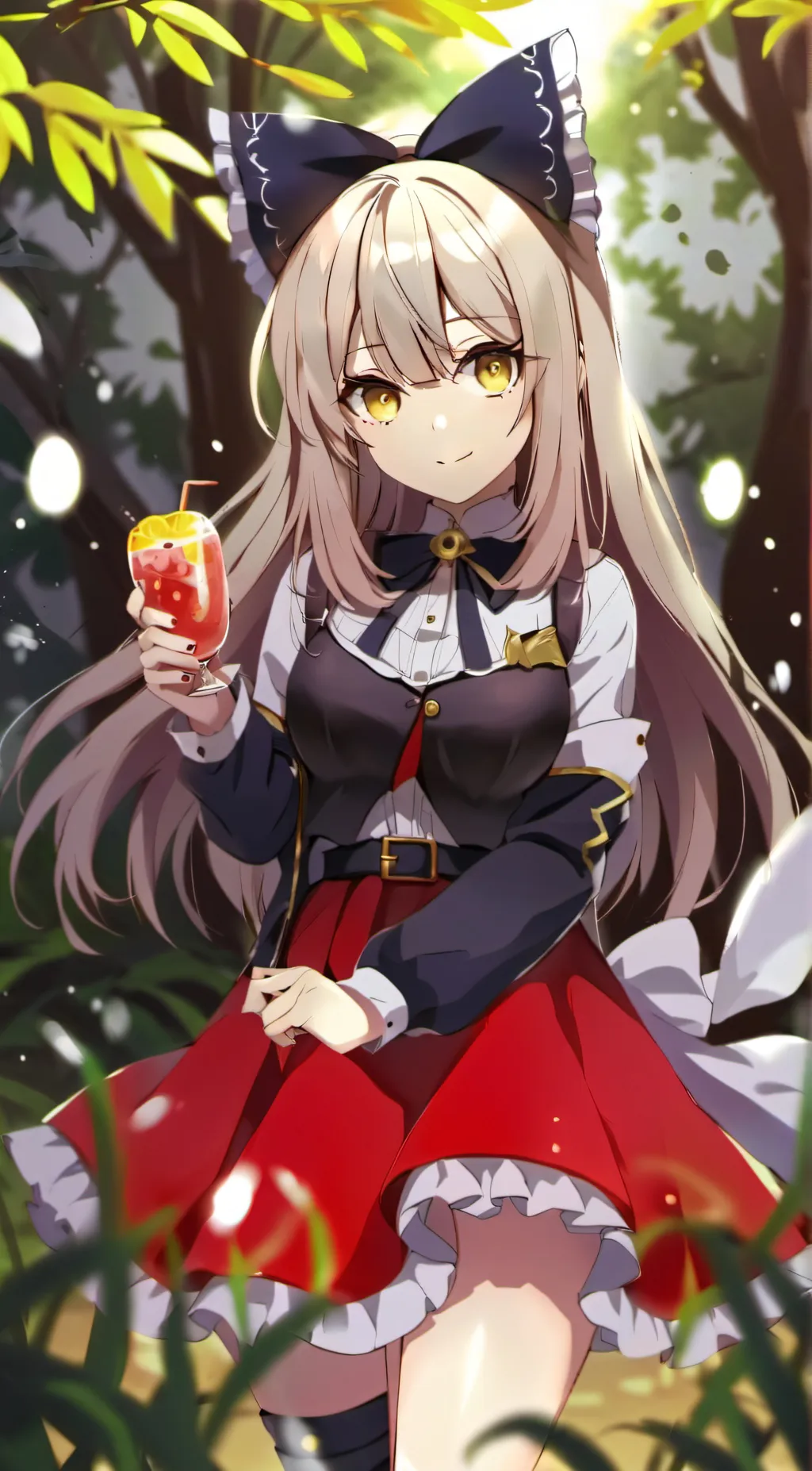 ai character: luna background