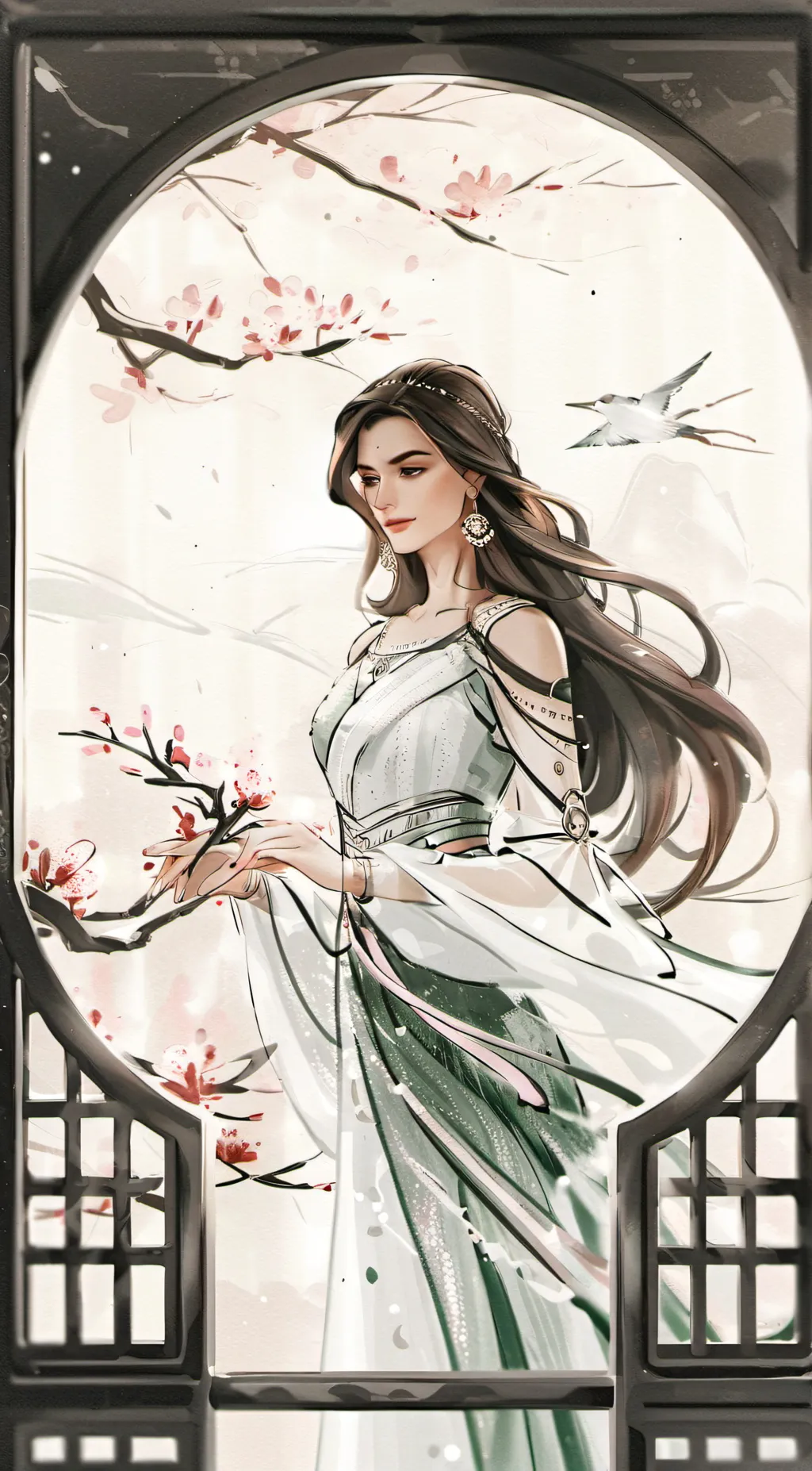 ai character: Demon slayer  background