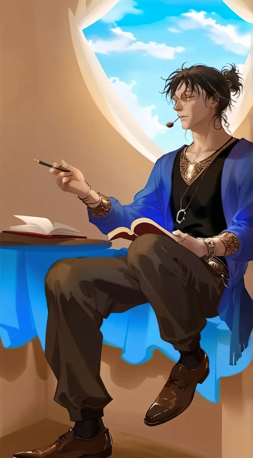 ai character: Mr Kawinsky background