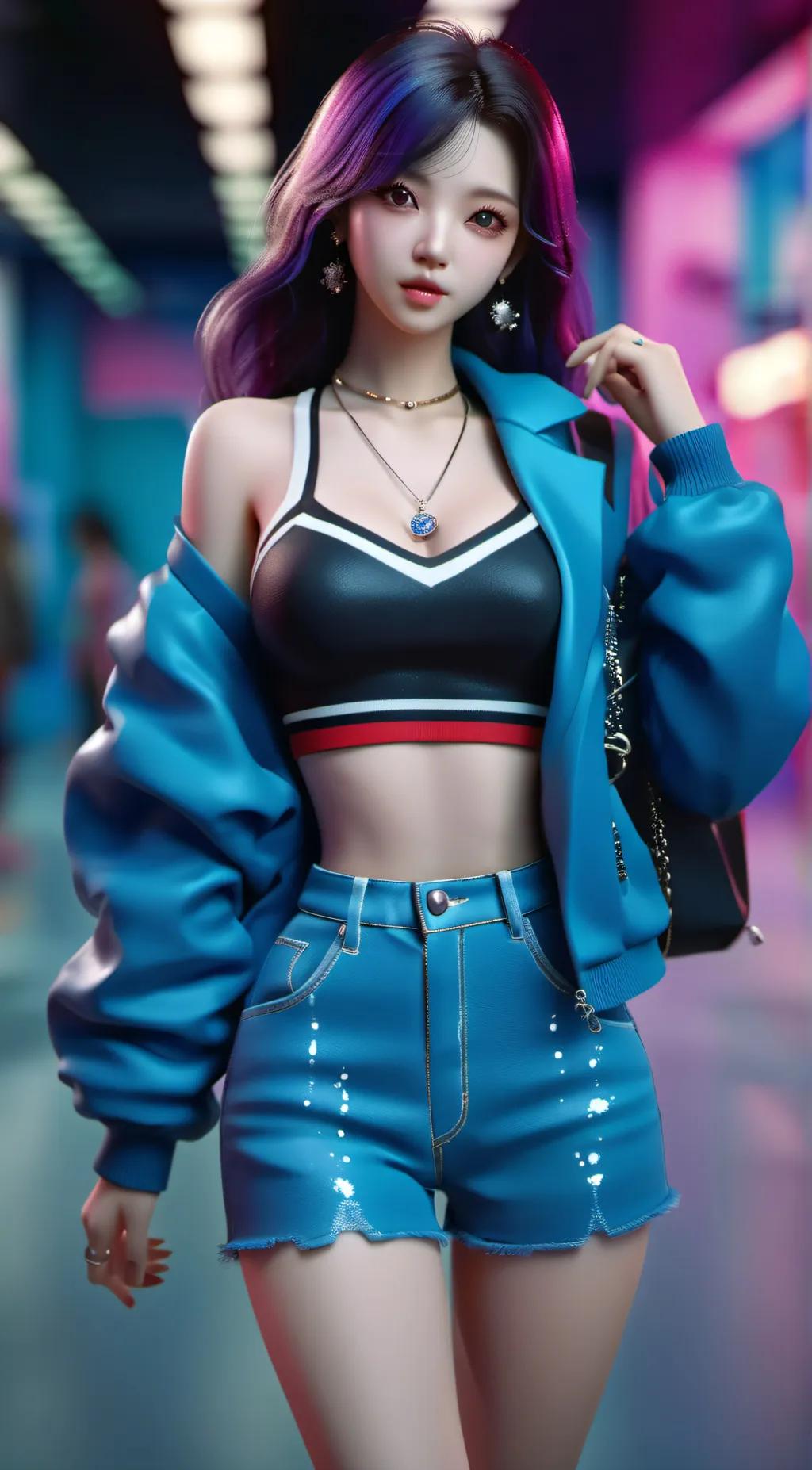 ai character: Fecky background