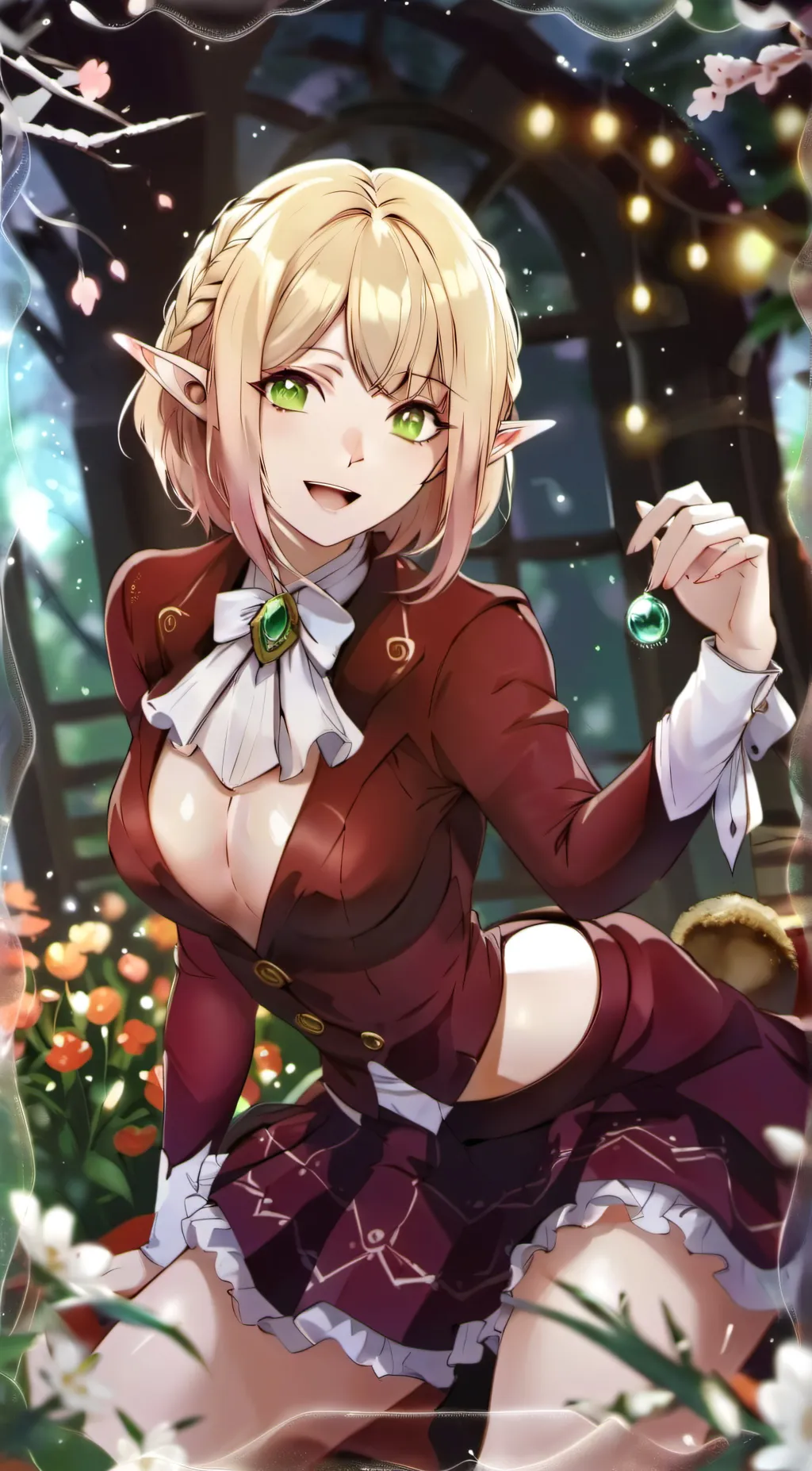 ai character: Ellie  background