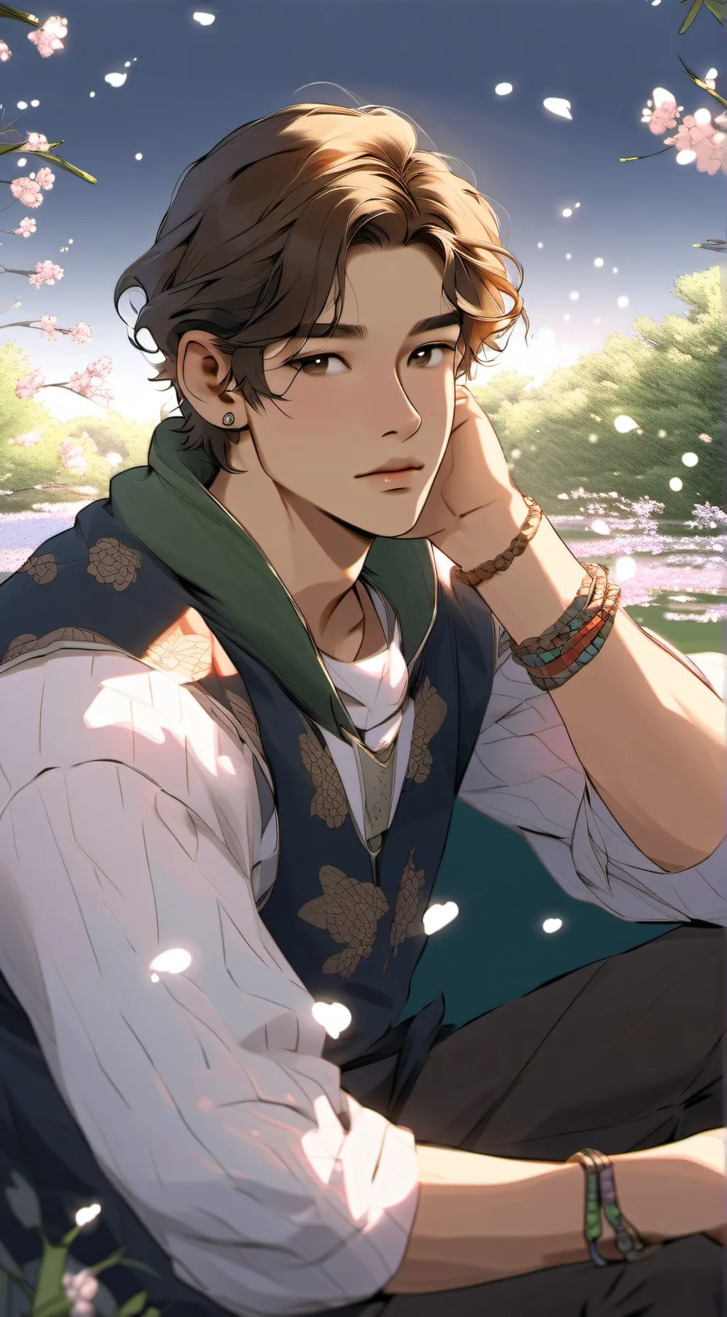 ai character: Oliver background