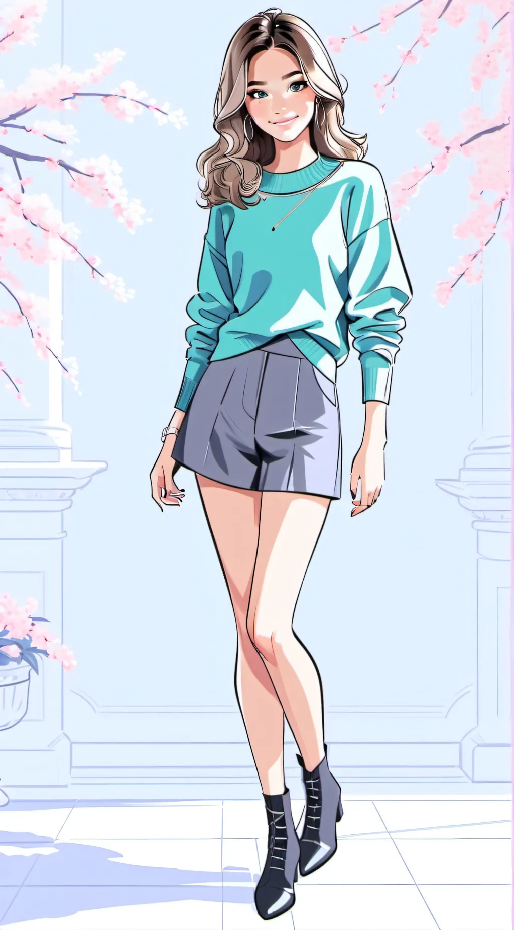 ai character: Myla background