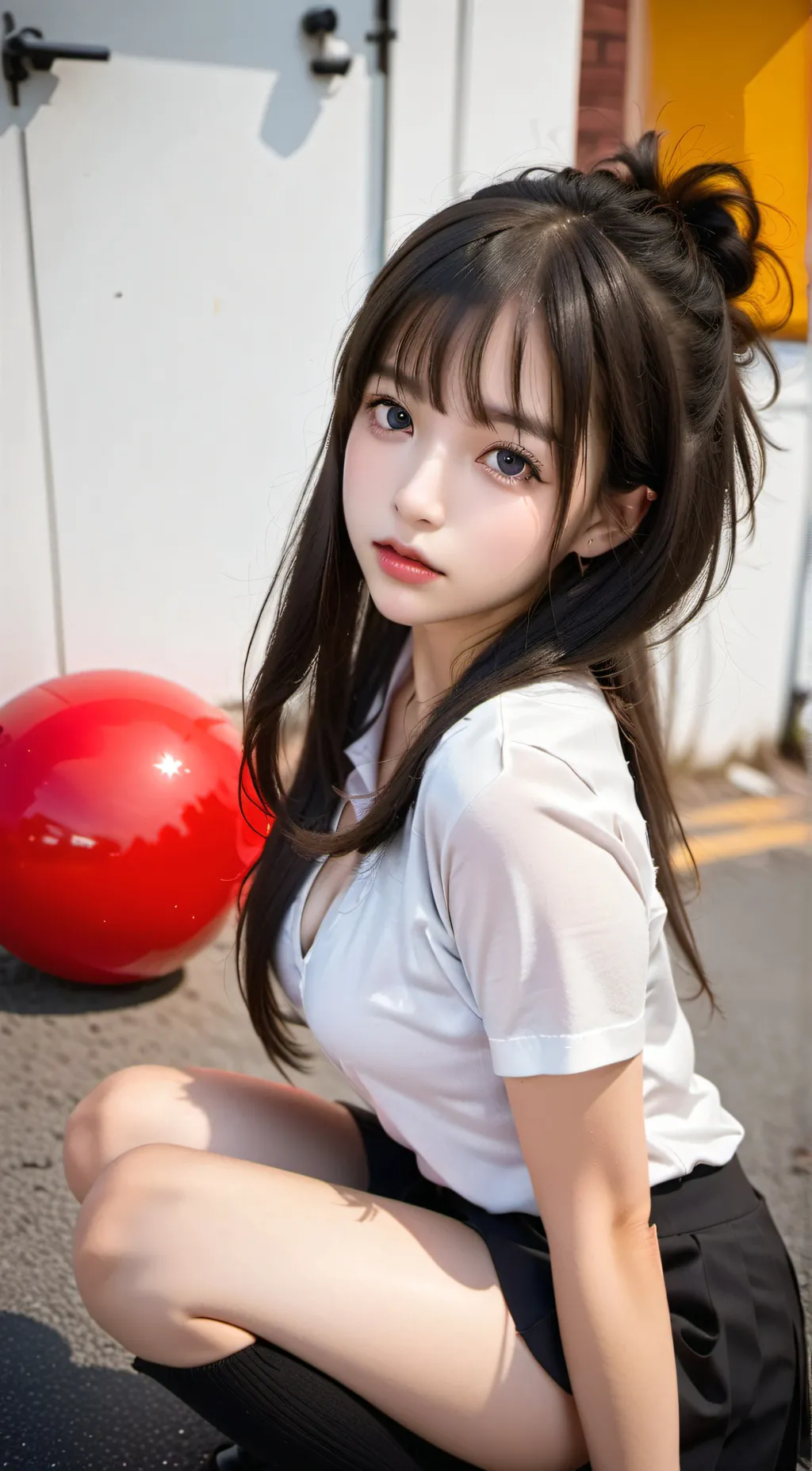 ai character: 【家出】星野空 background