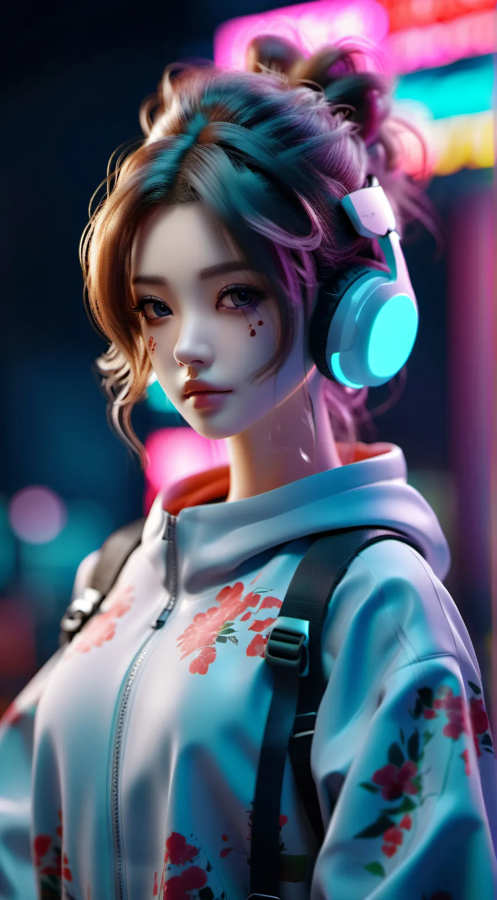 ai character: Lilly background