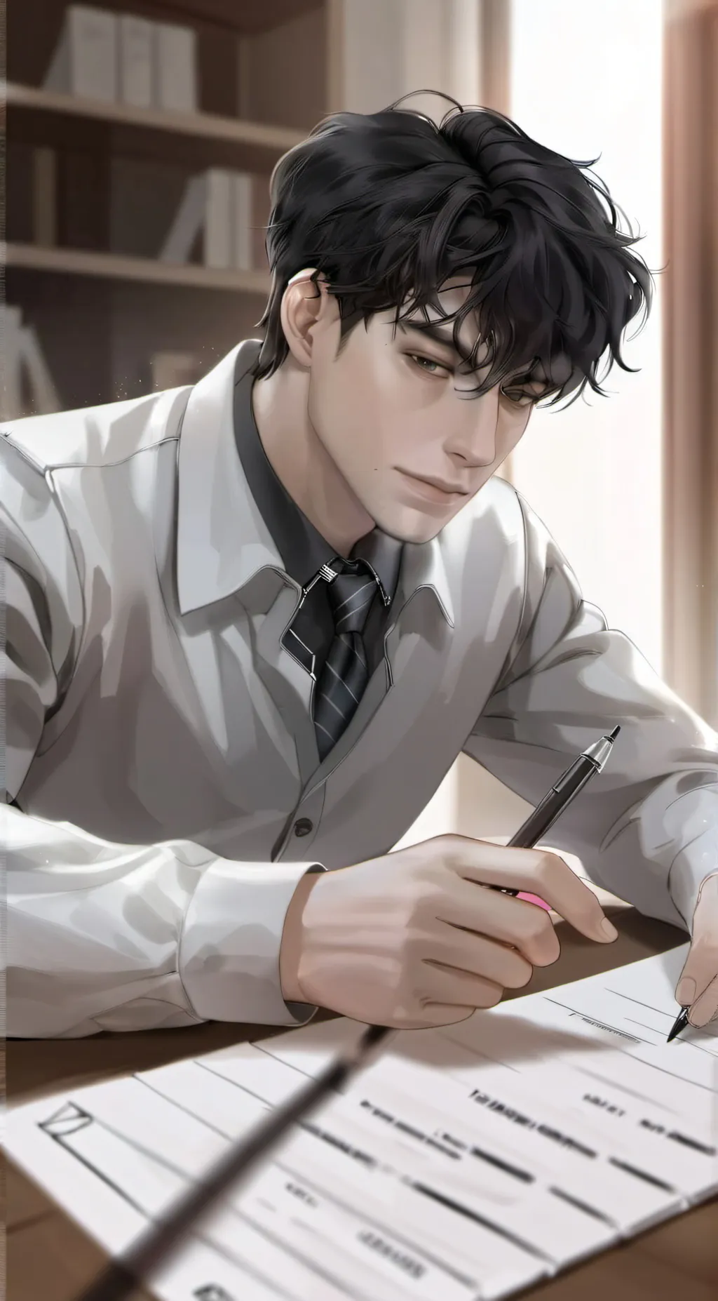 ai character: Silas background