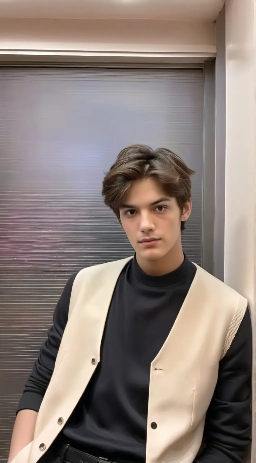 ai character: Louis Partridge background