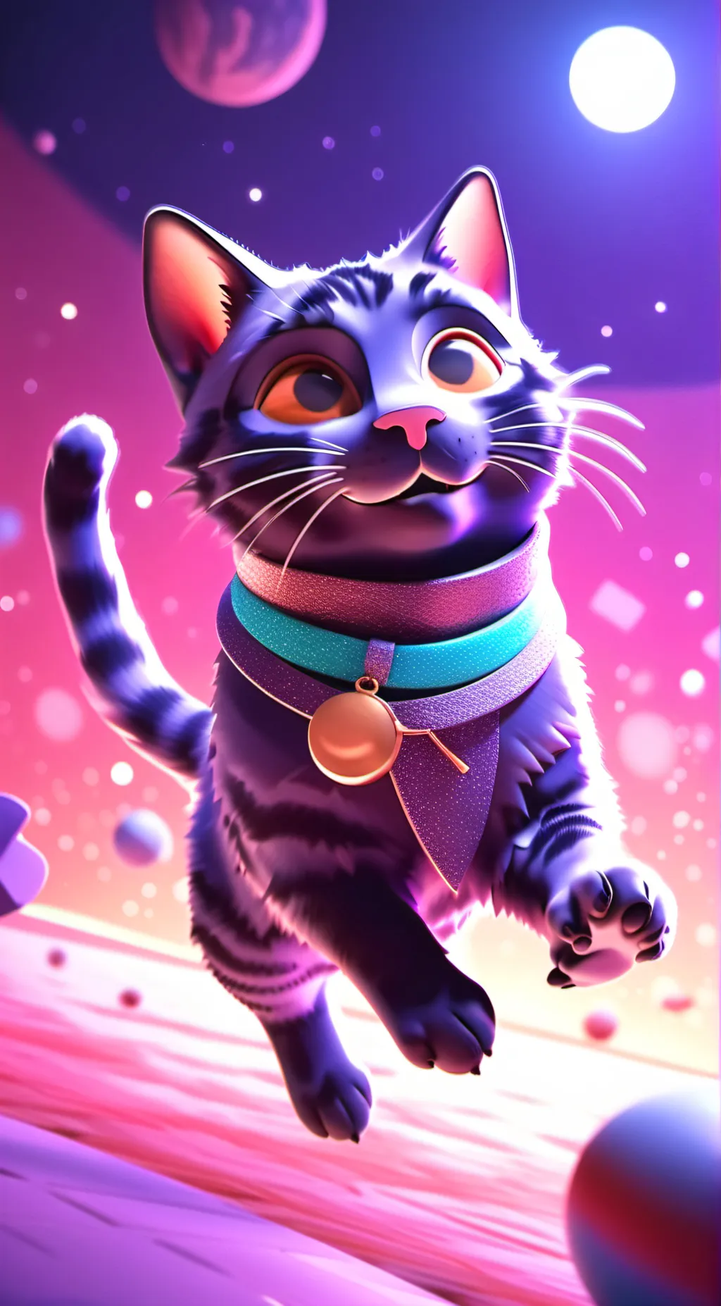 ai character: Catnap  background