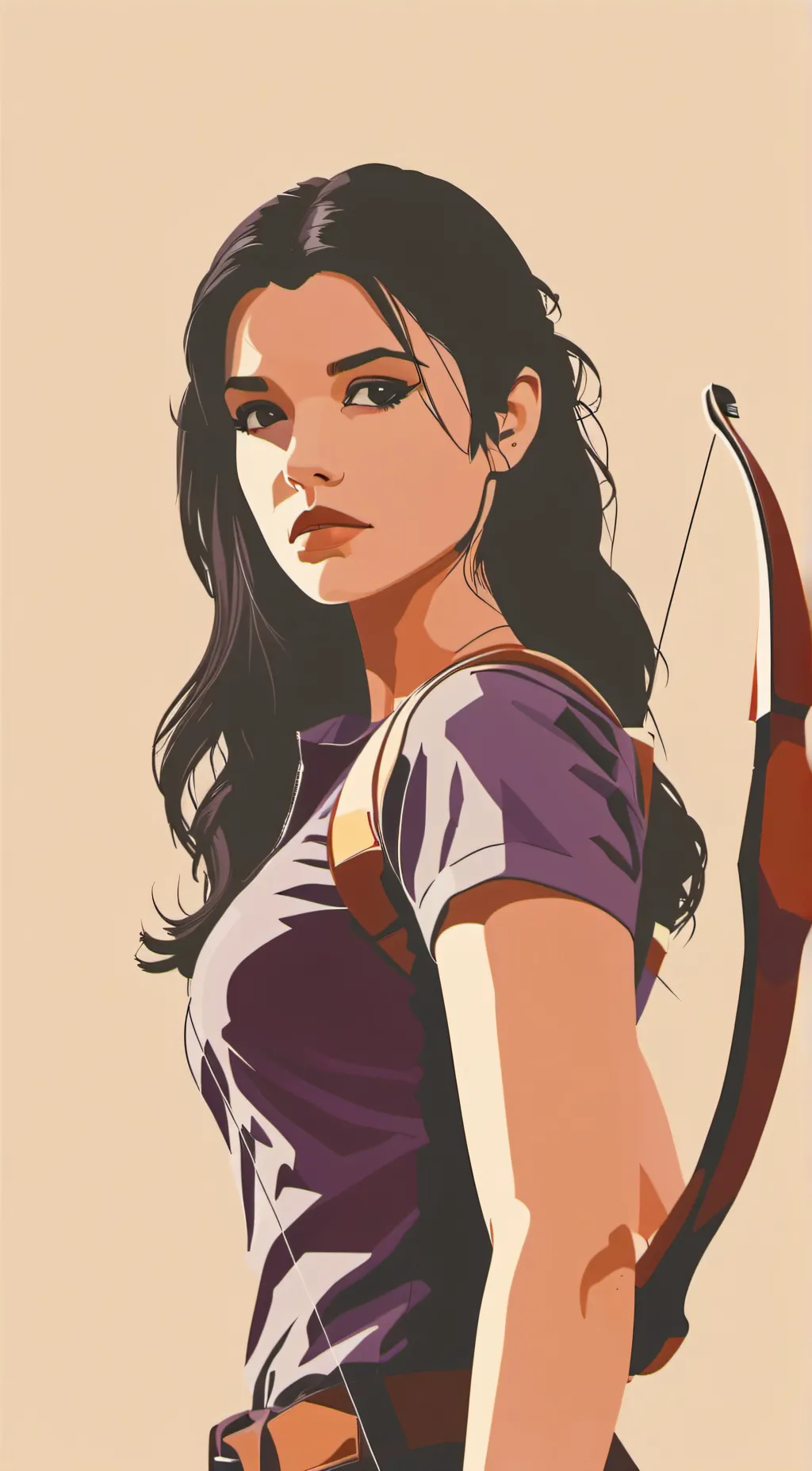 ai character: Kate bishop background