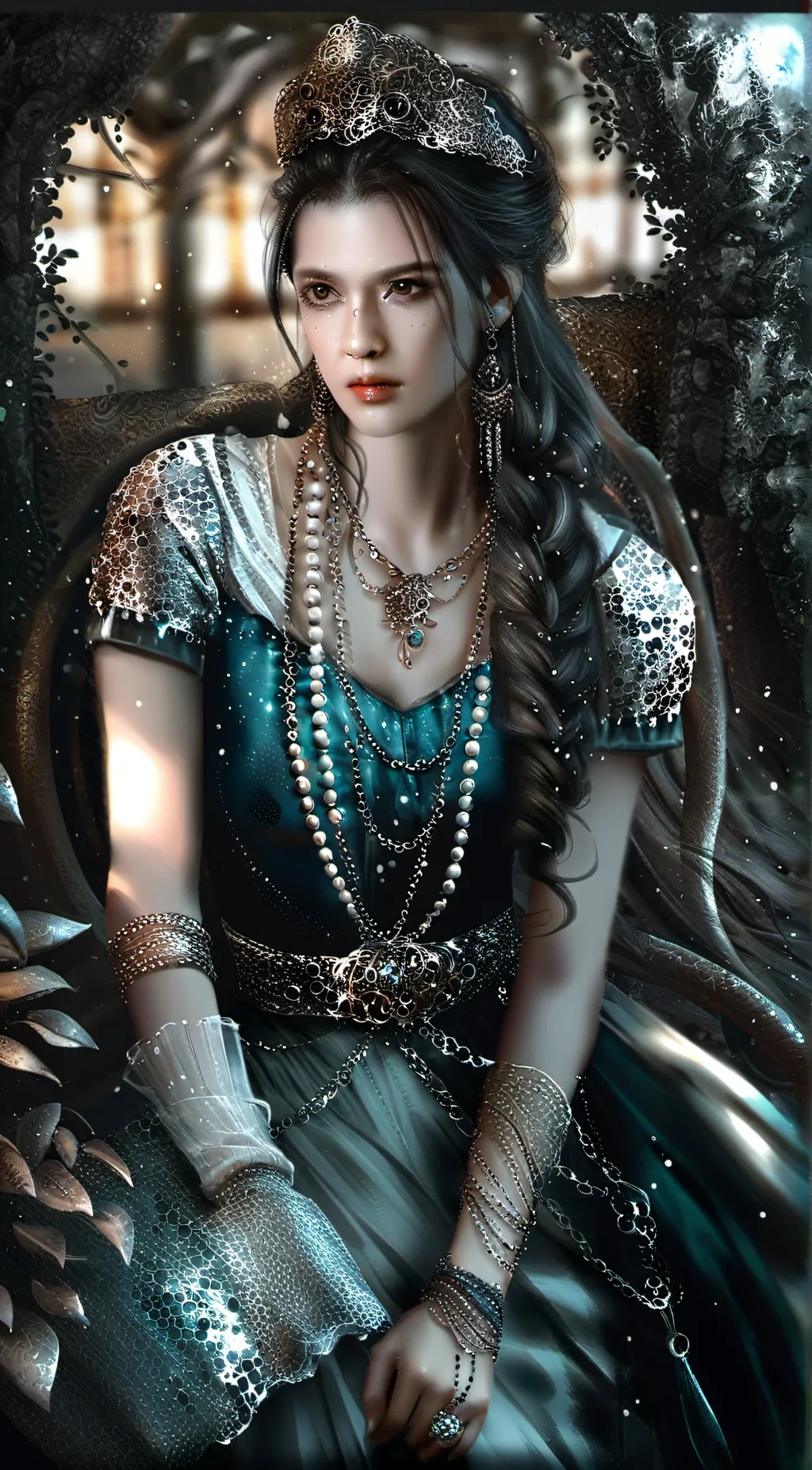 ai character: Emma. background