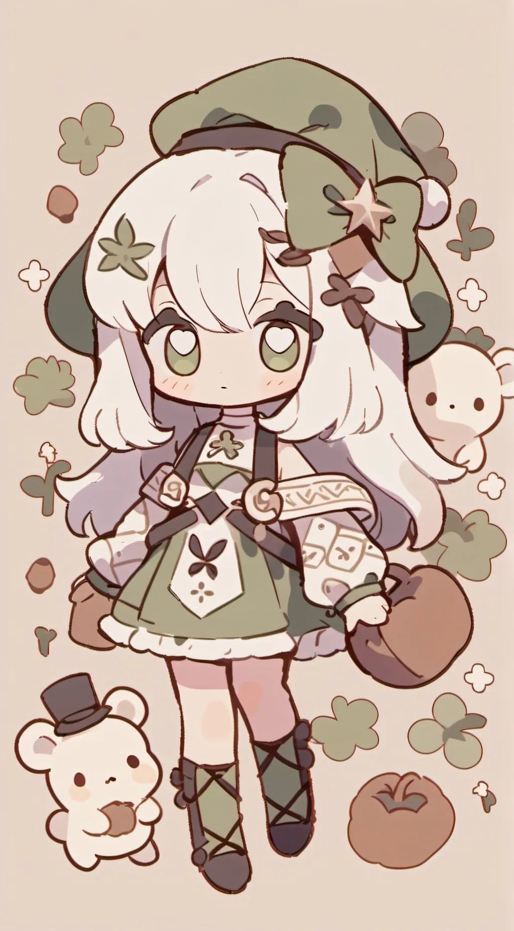 ai character: Lilly  background