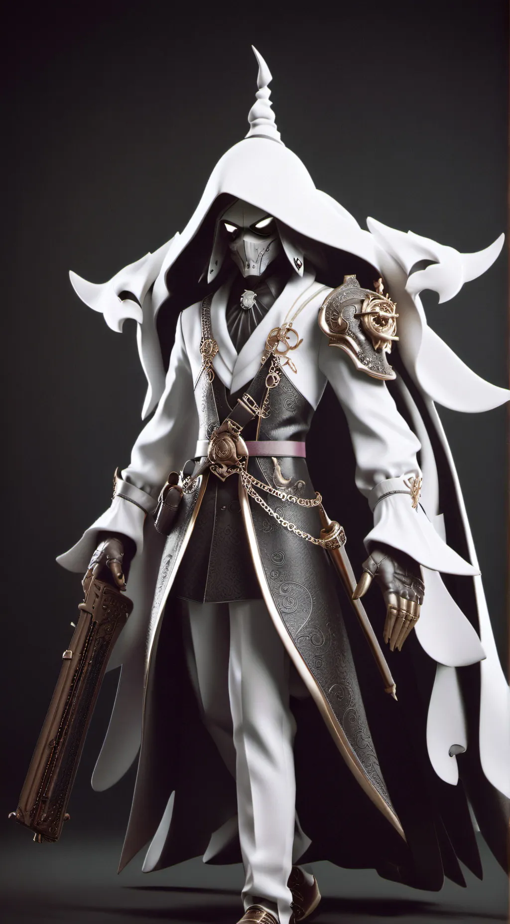 ai character: death  background