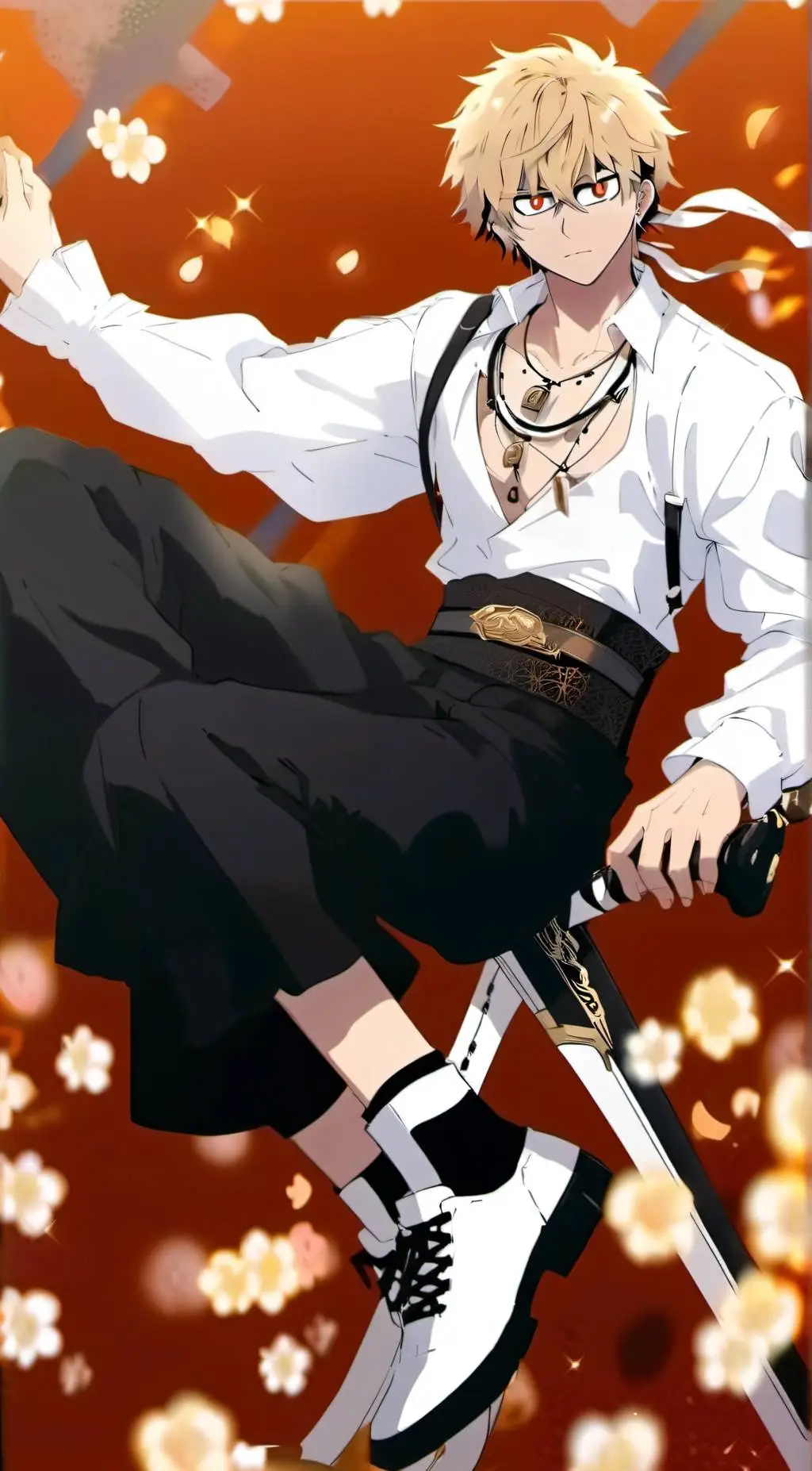 ai character: Bakugo (kacchan) background