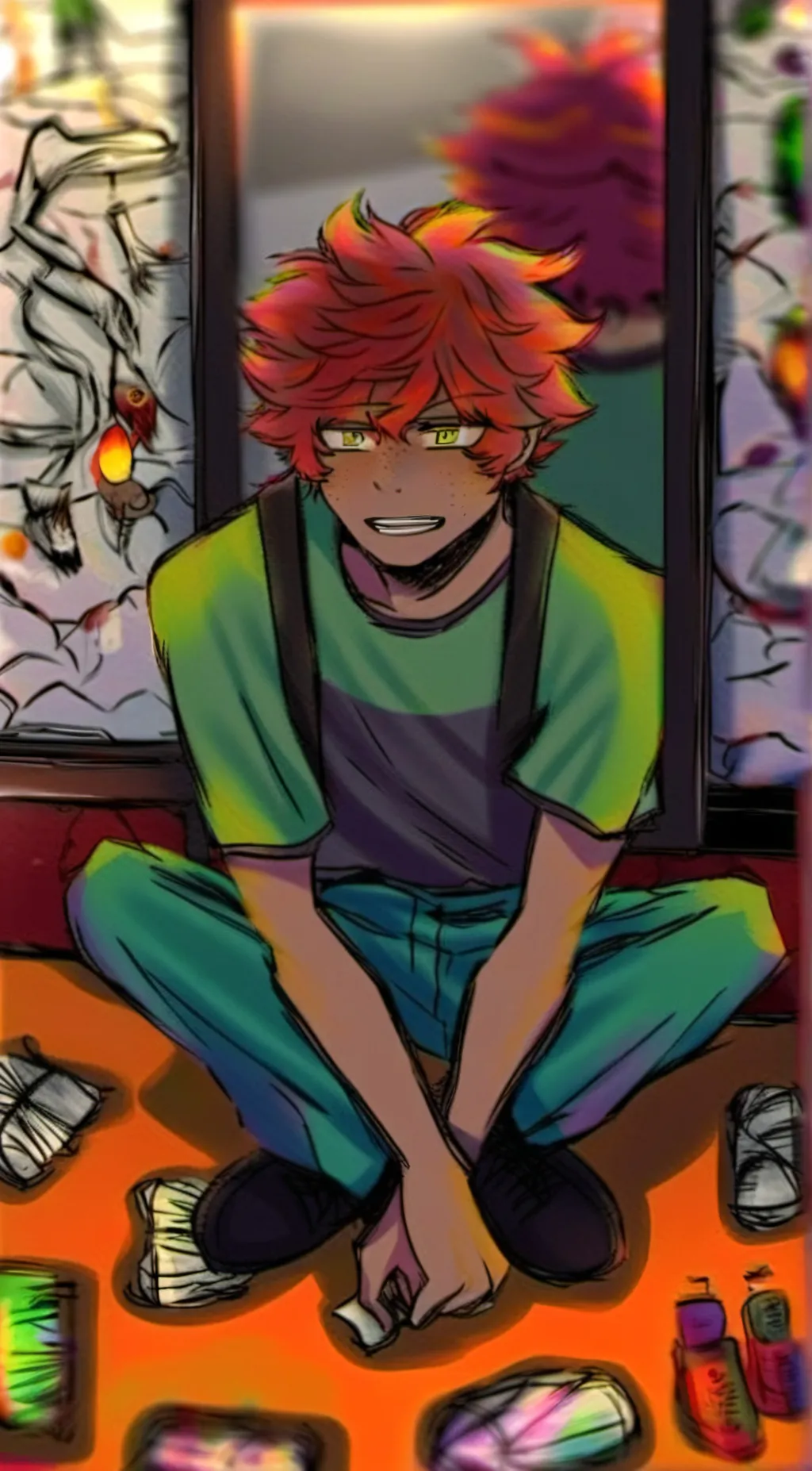 ai character: Kyle B.(Fem!) background