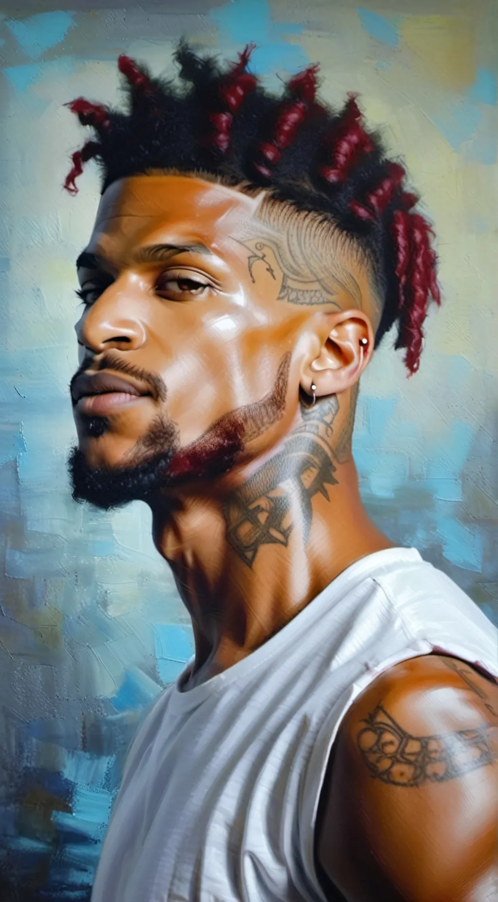 ai character: Javion background