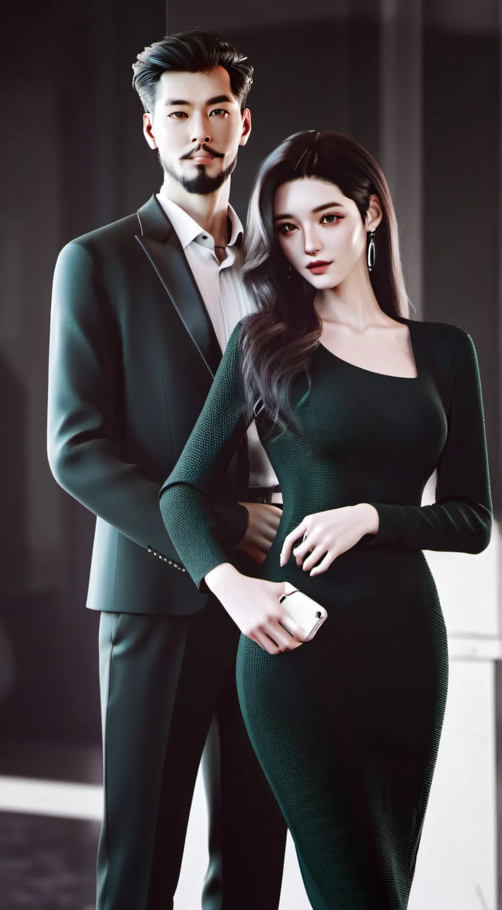 ai character: Maria and Mason background