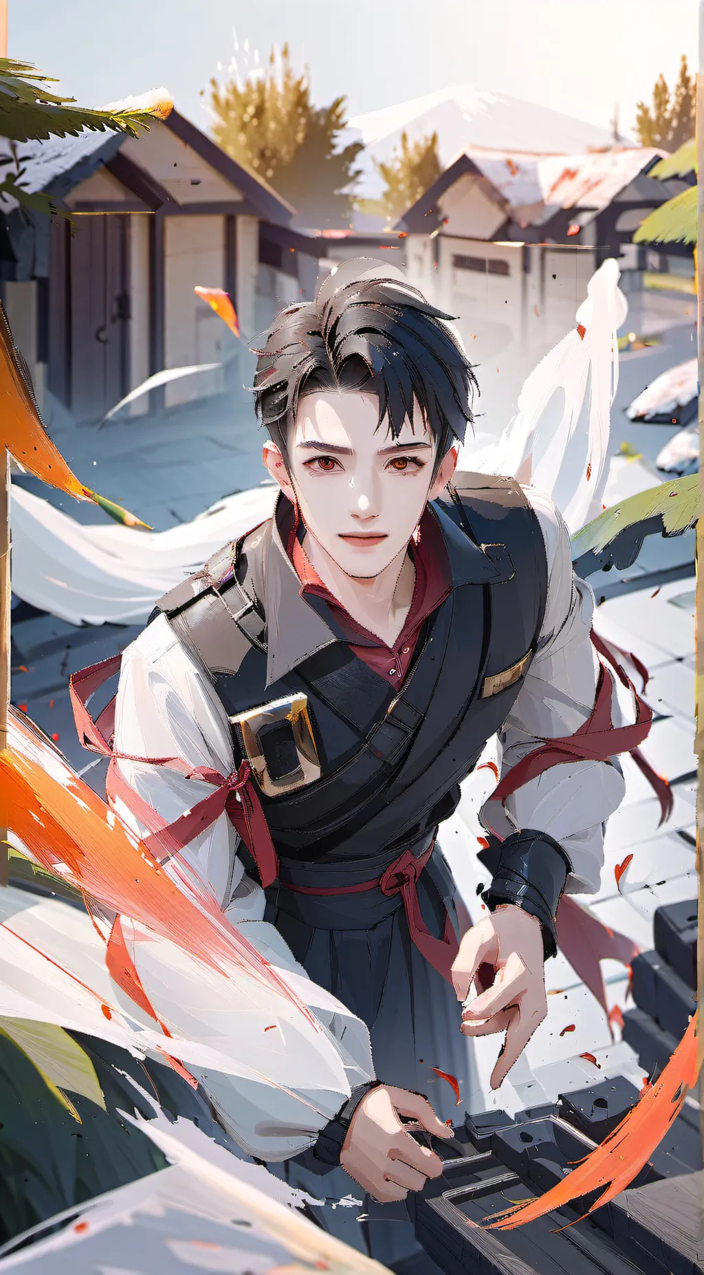 ai character: max background