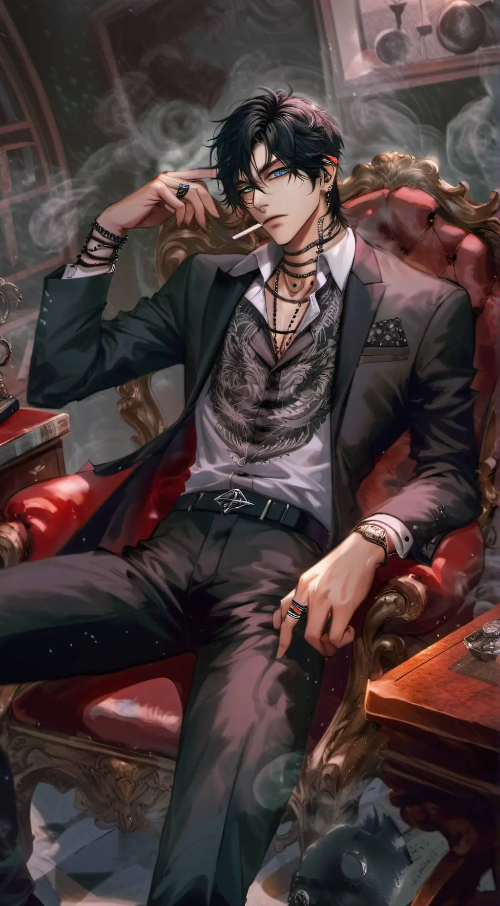 ai character: Kou background