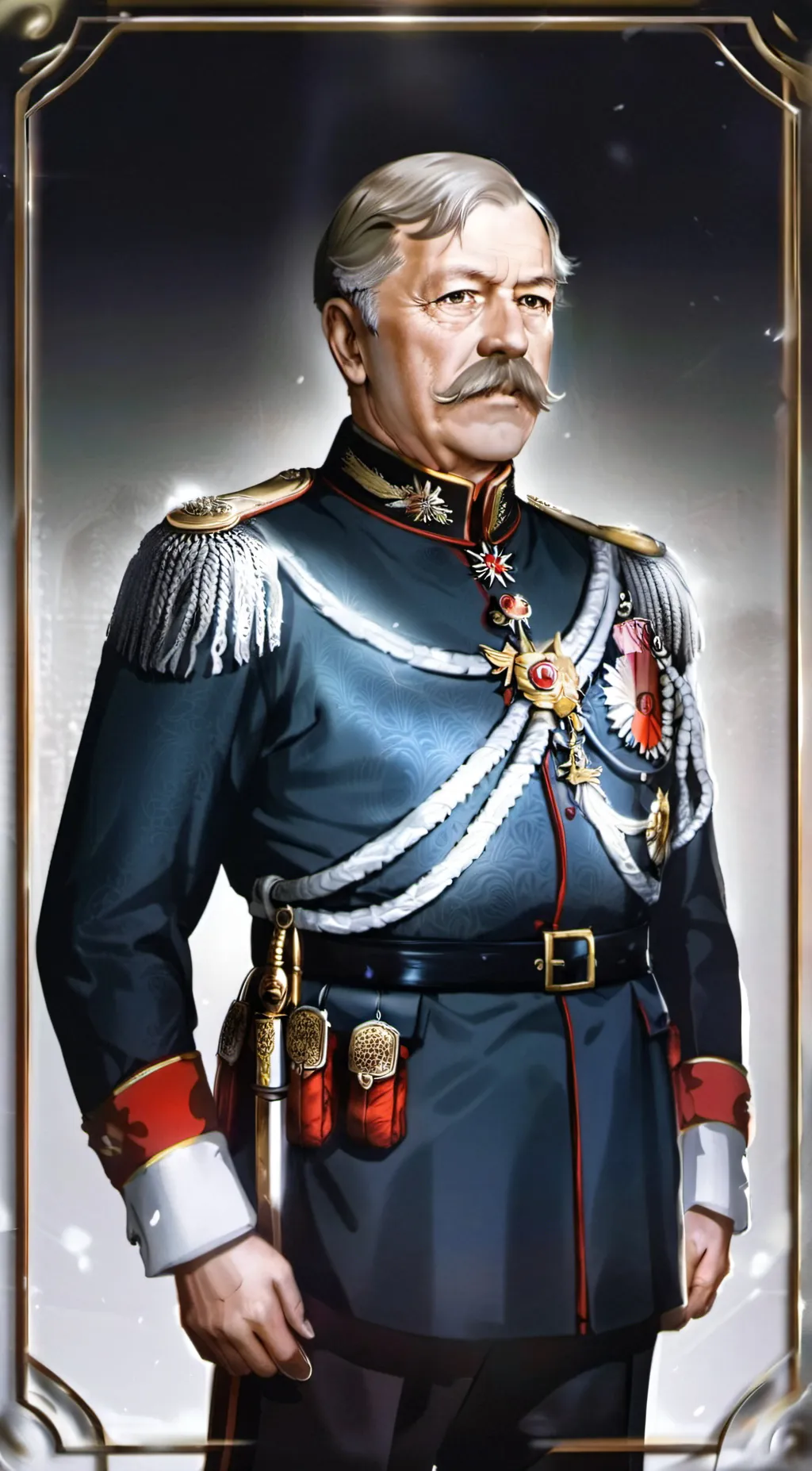 ai character: Otto von Bismarck background