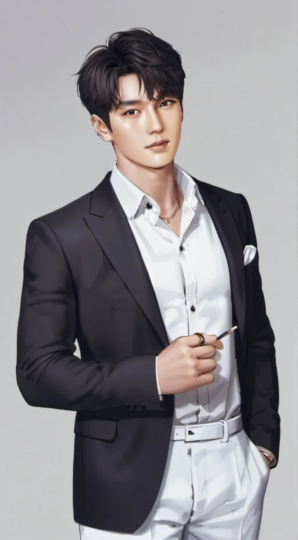 ai character: Min Ho background