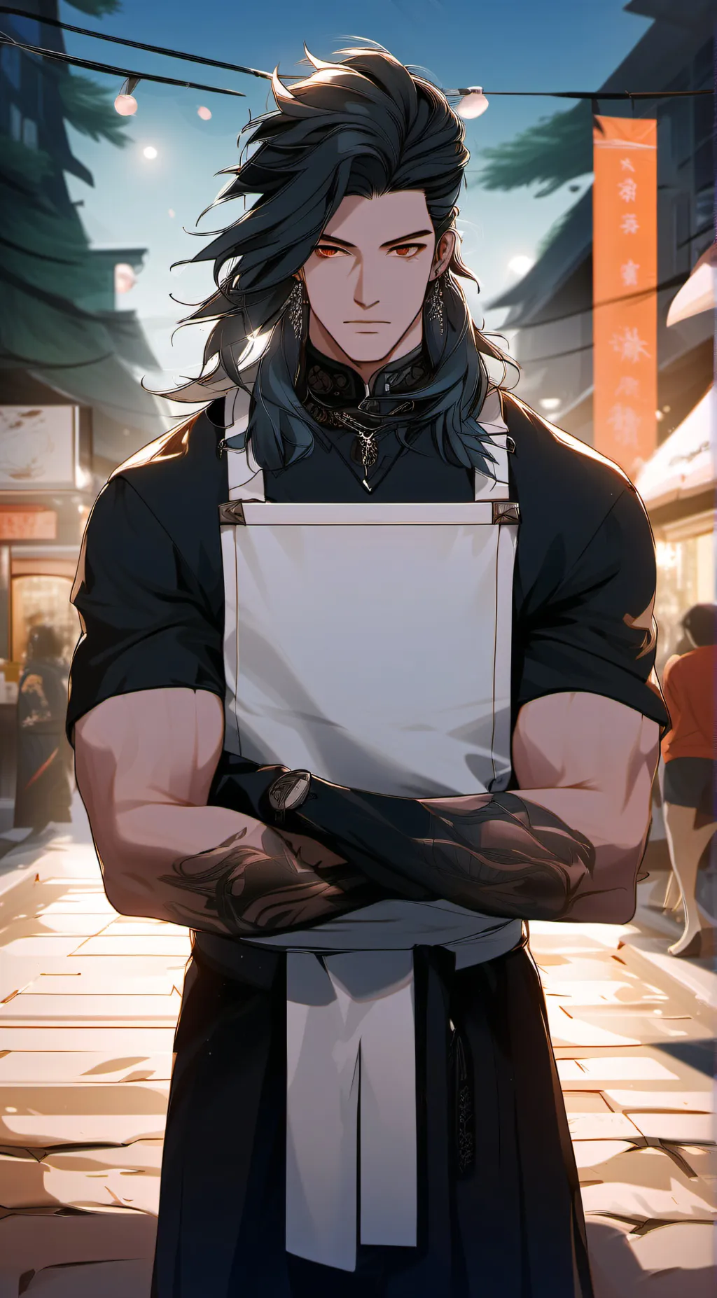 ai character: Lije background