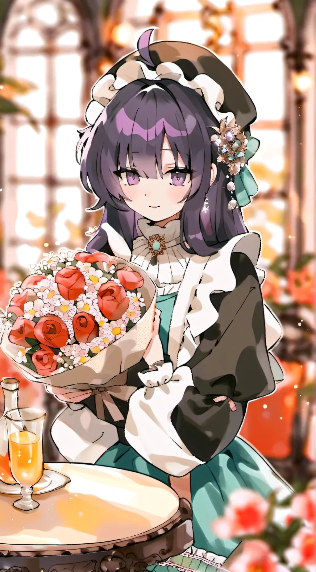 ai character: slusy stussy mquir background