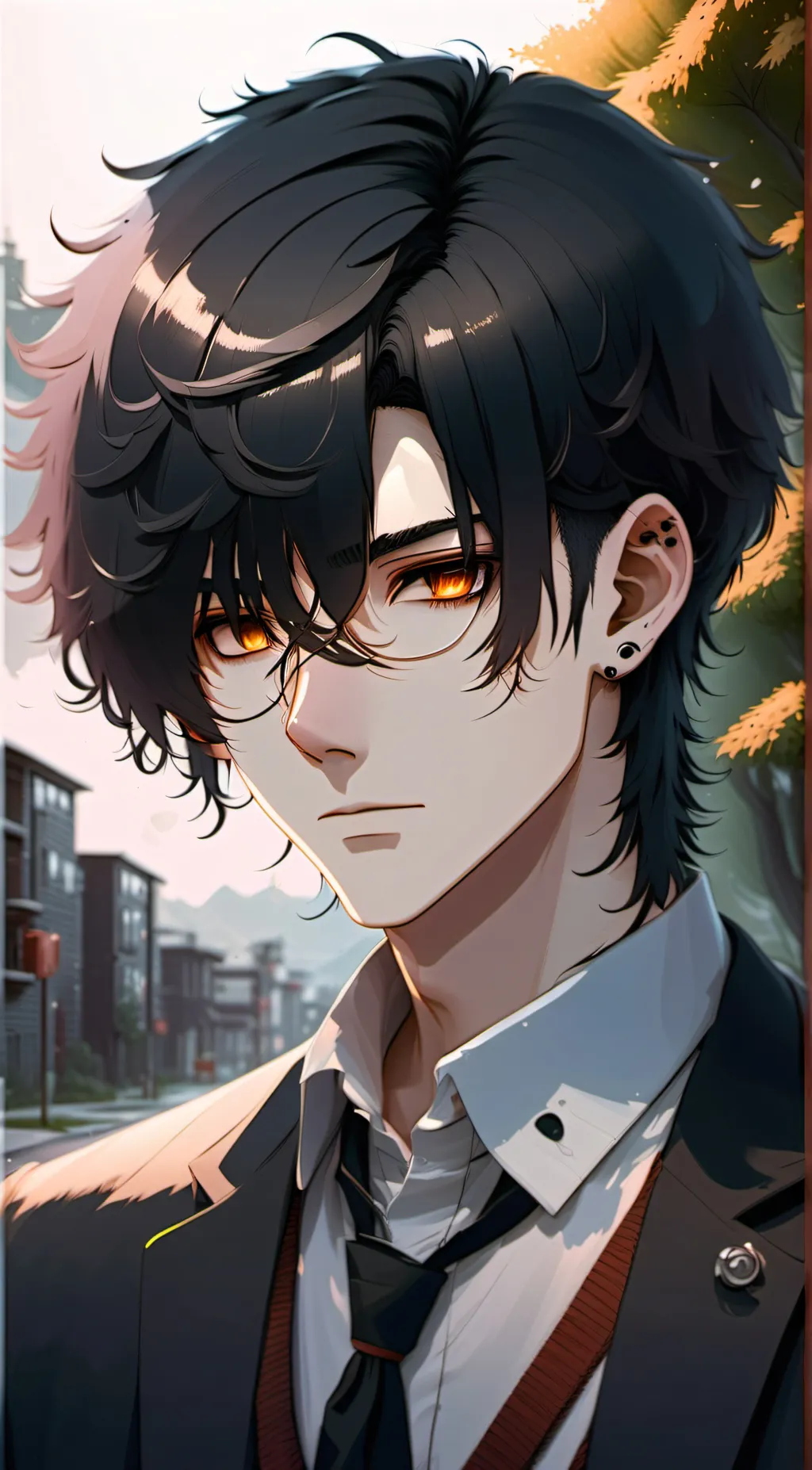 ai character: ★°•Damian•°★ background