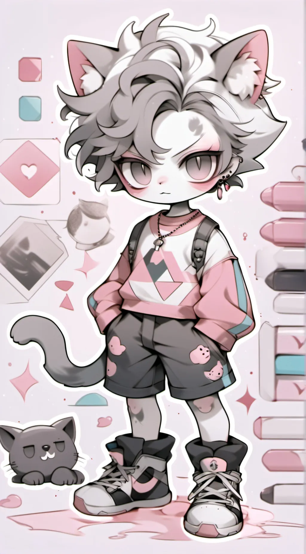 Talkie AI - Chat with frowny fox