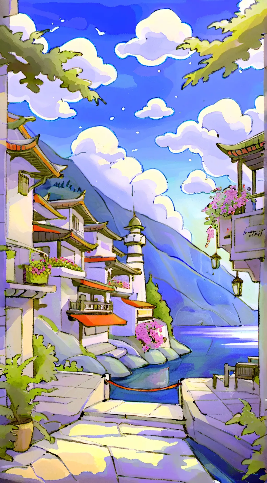 ai character: maior background