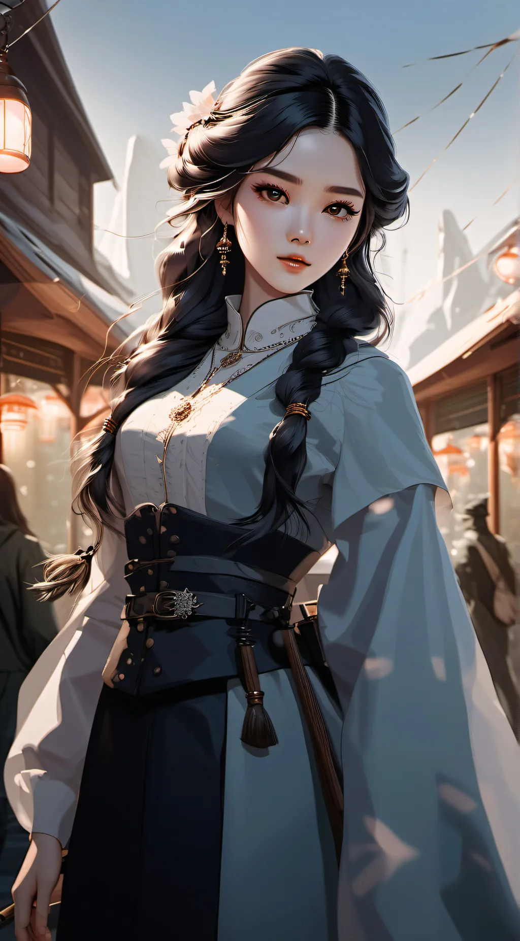 ai character: Choi Mi-Cha background