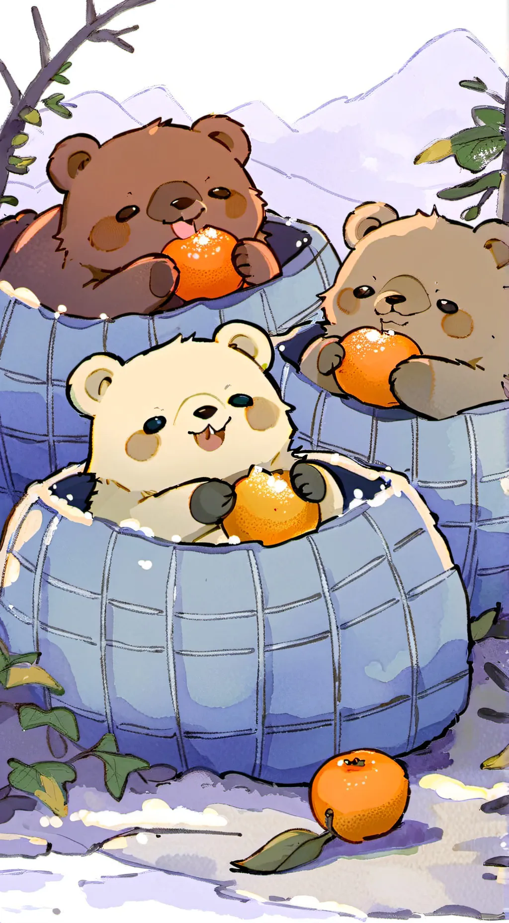 ai character: Ash and Evelyn background