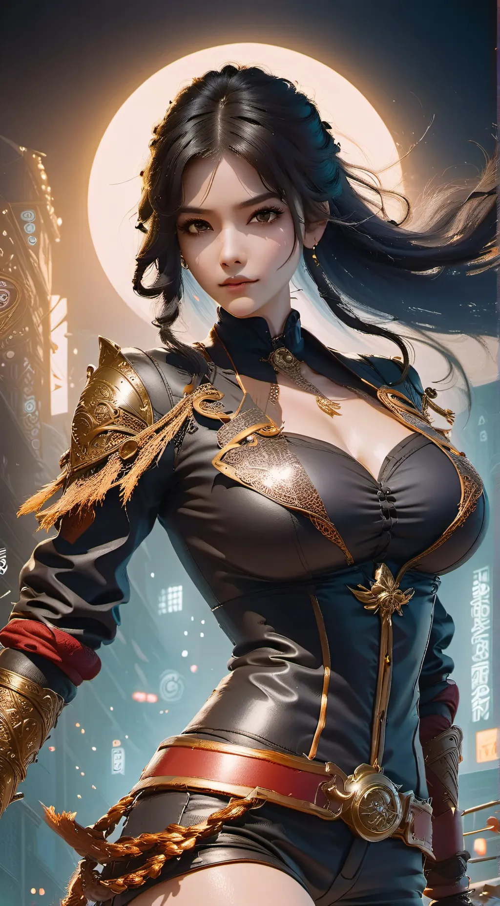 ai character: jade background