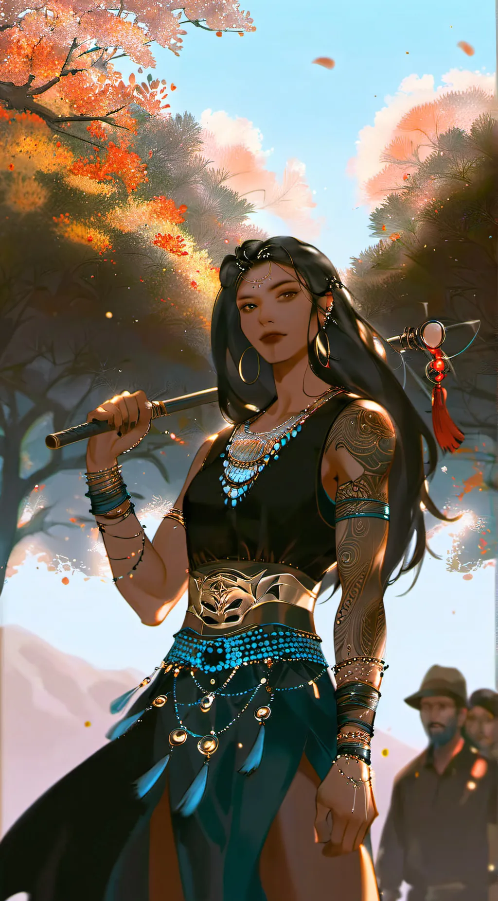 ai character: 🎧MARLEY🎧 background