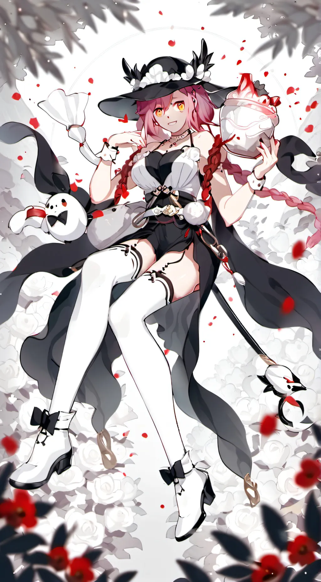 ai character: Hakuri background