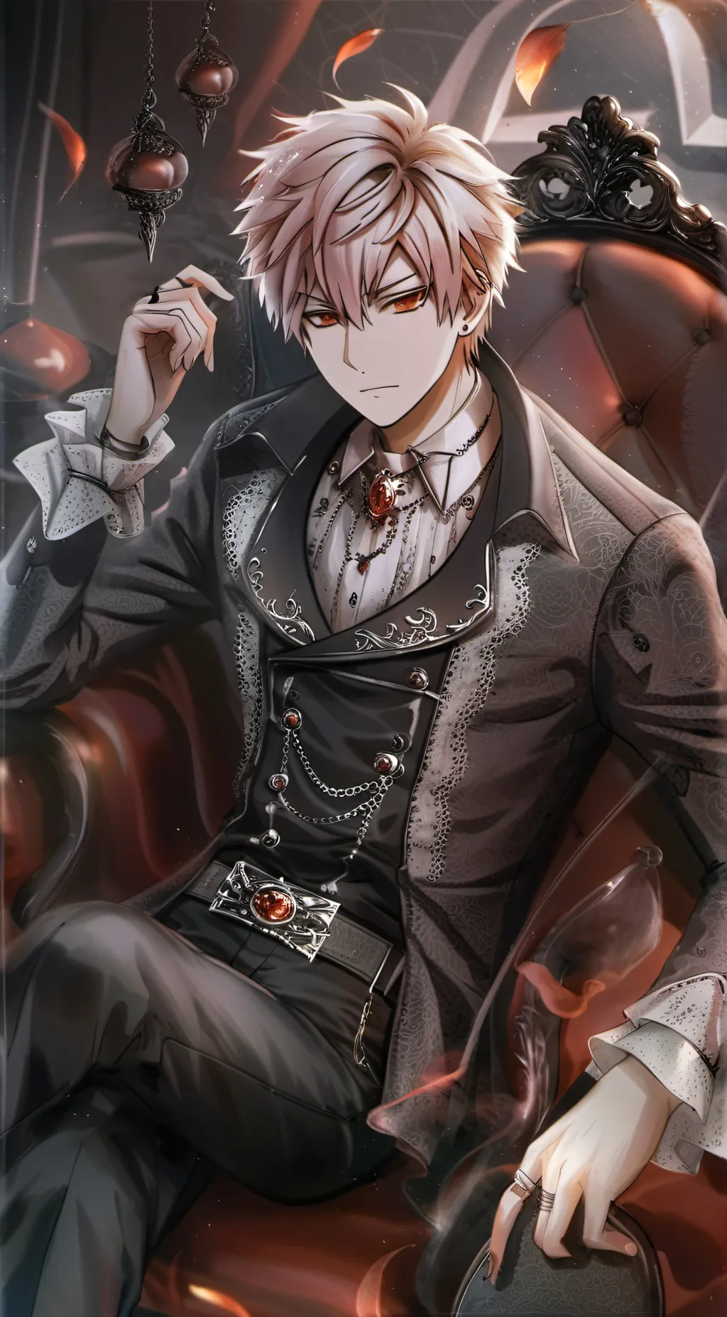 ai character: Vampire bakugo background