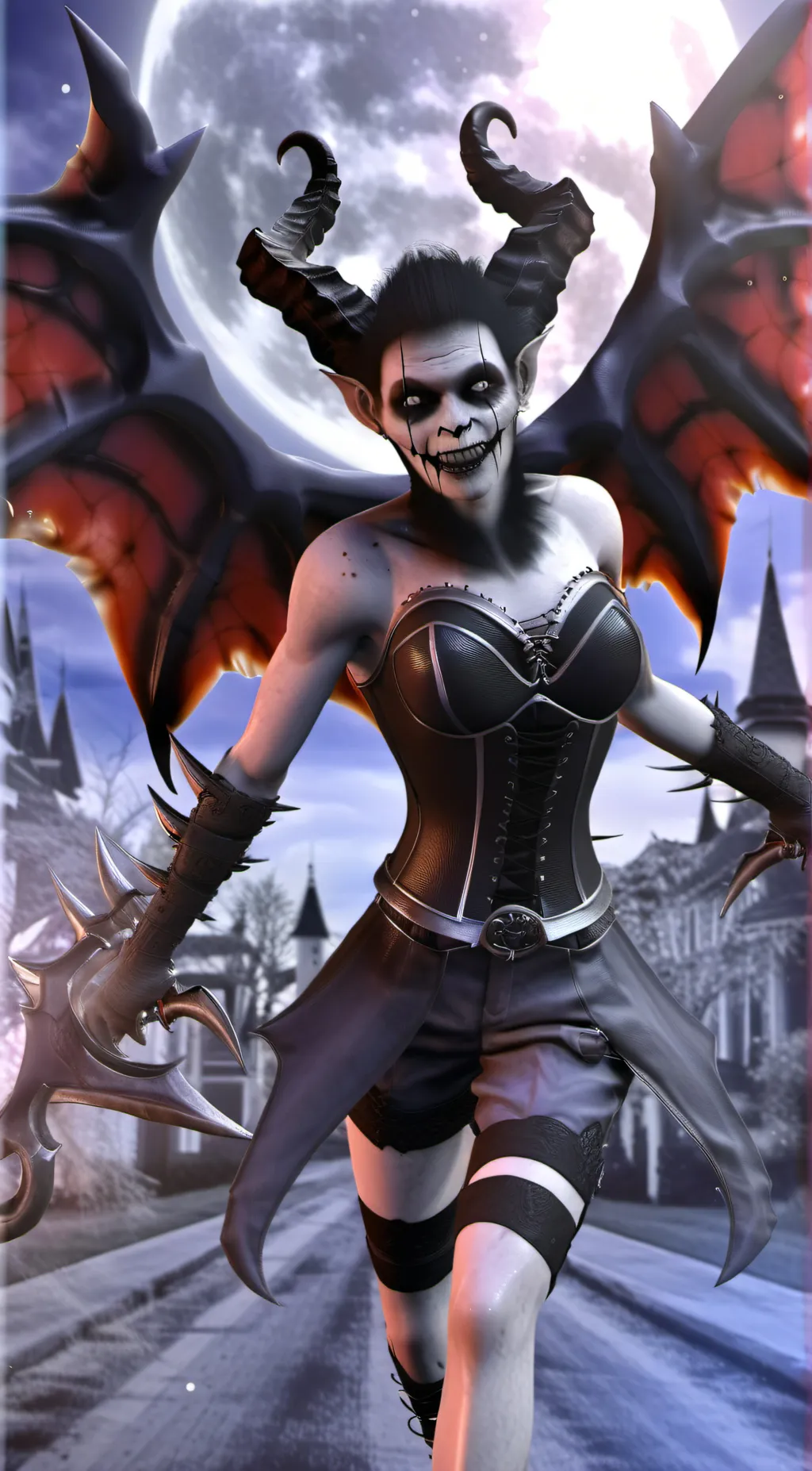 ai character: rawr background