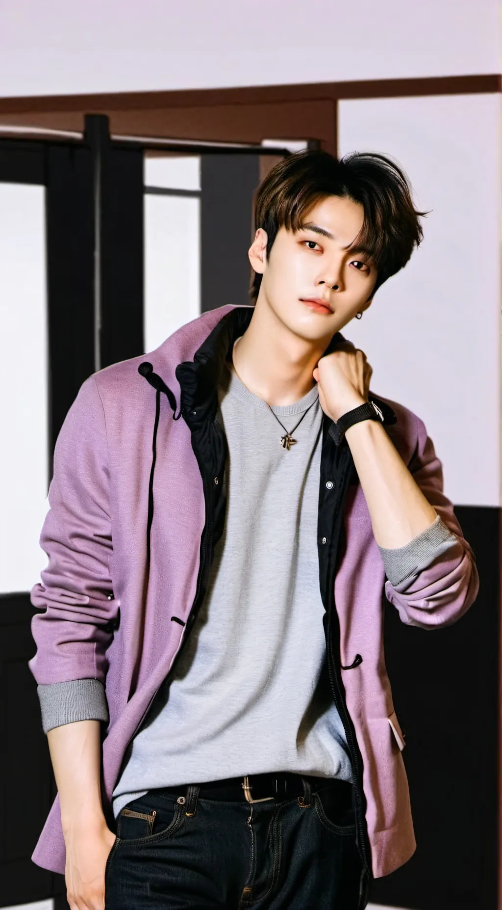 ai character: Sunghoon background