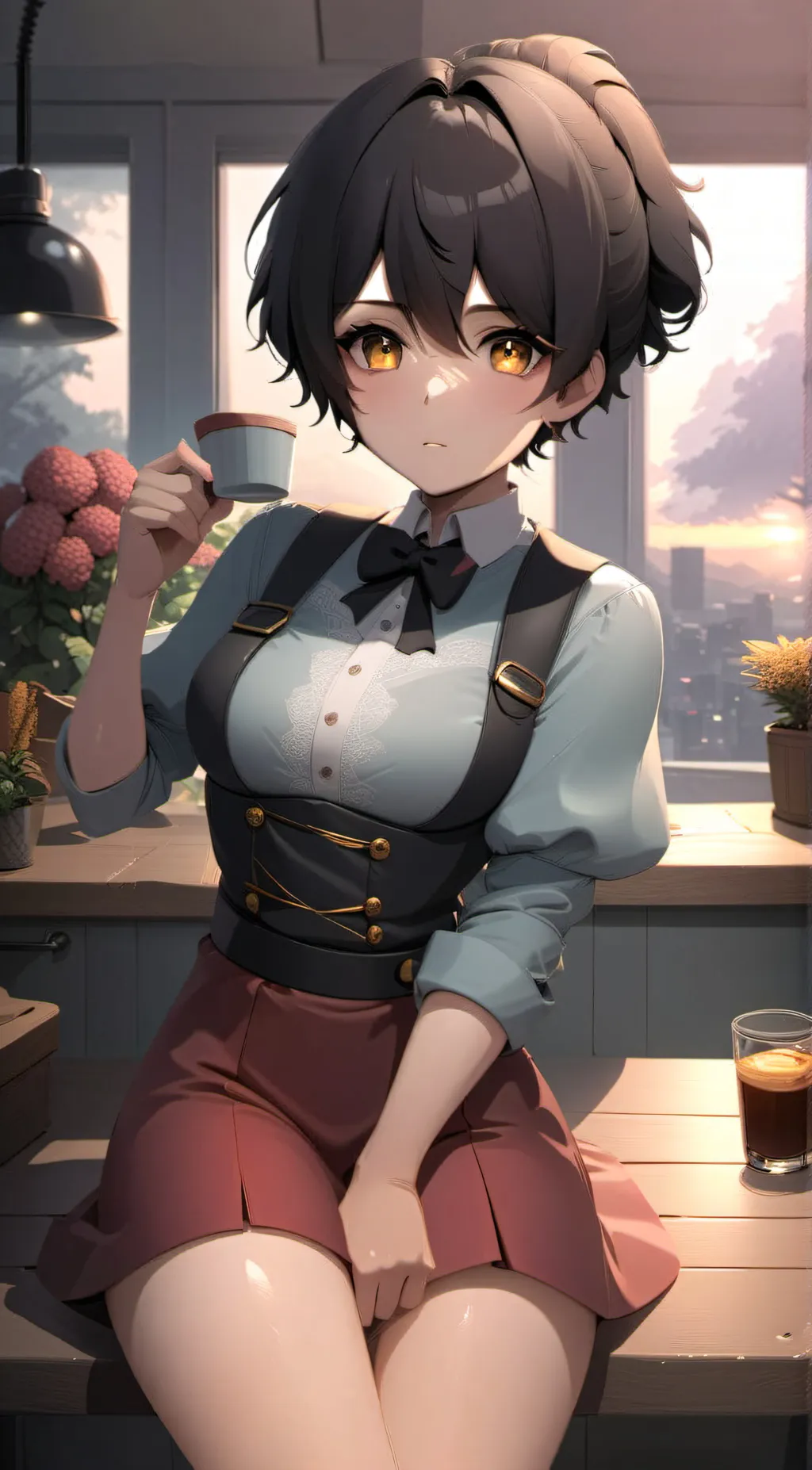 ai character: Femboy background