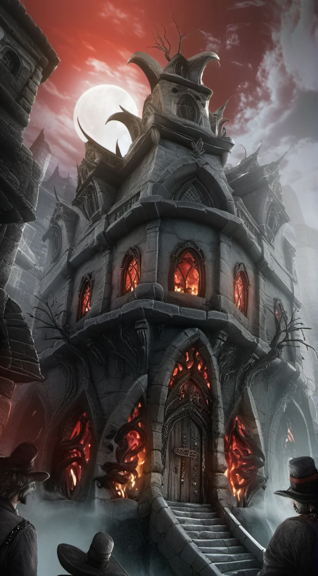 ai character: Hazbin hotel background