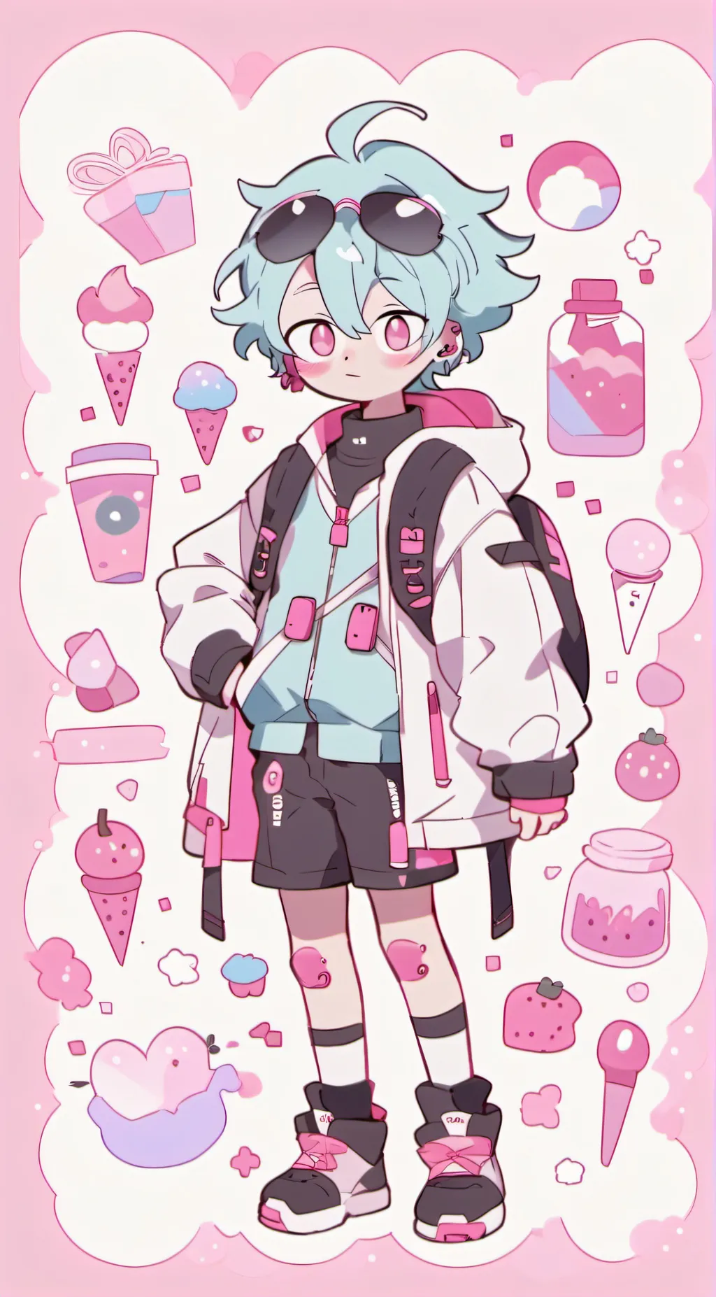 ai character: Baby background