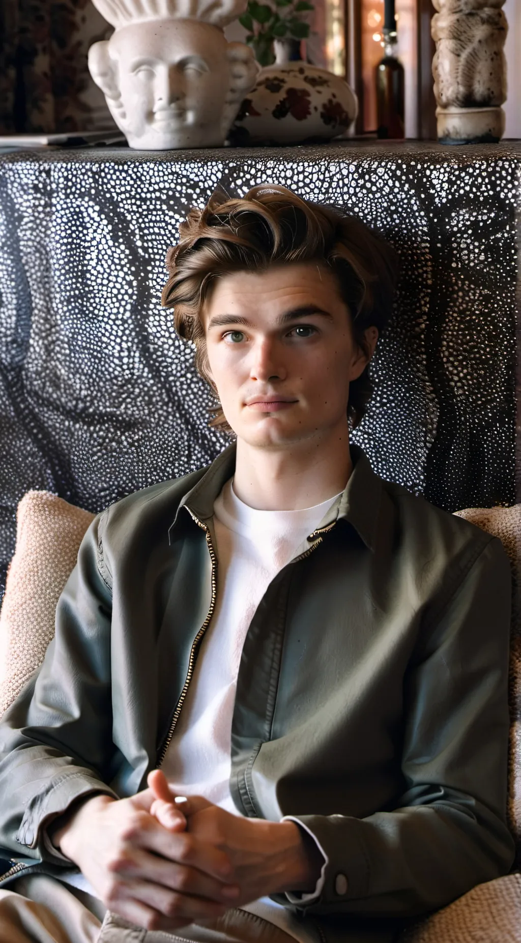 ai character: Steve x Eddie background