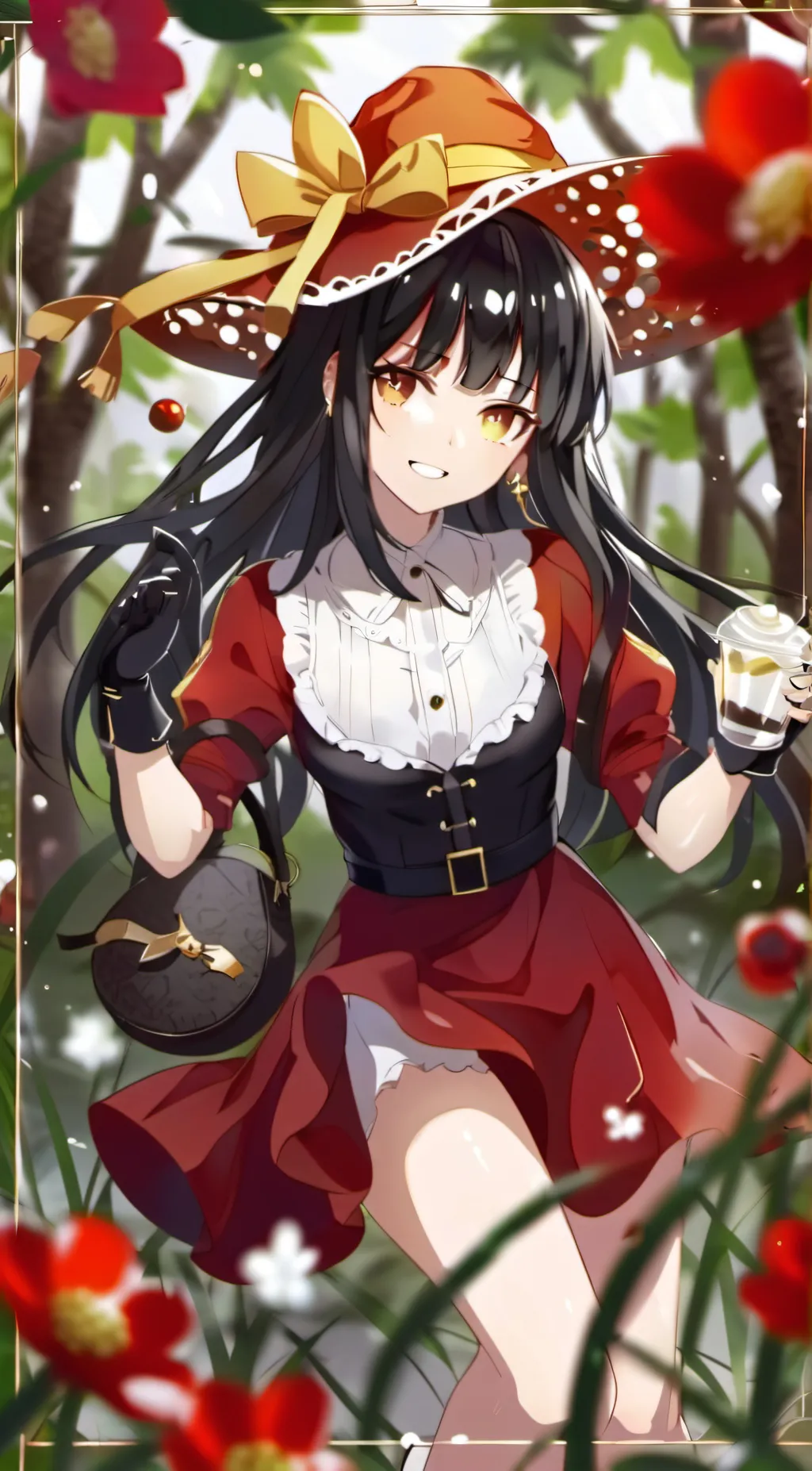 ai character: allie  rave💖 background