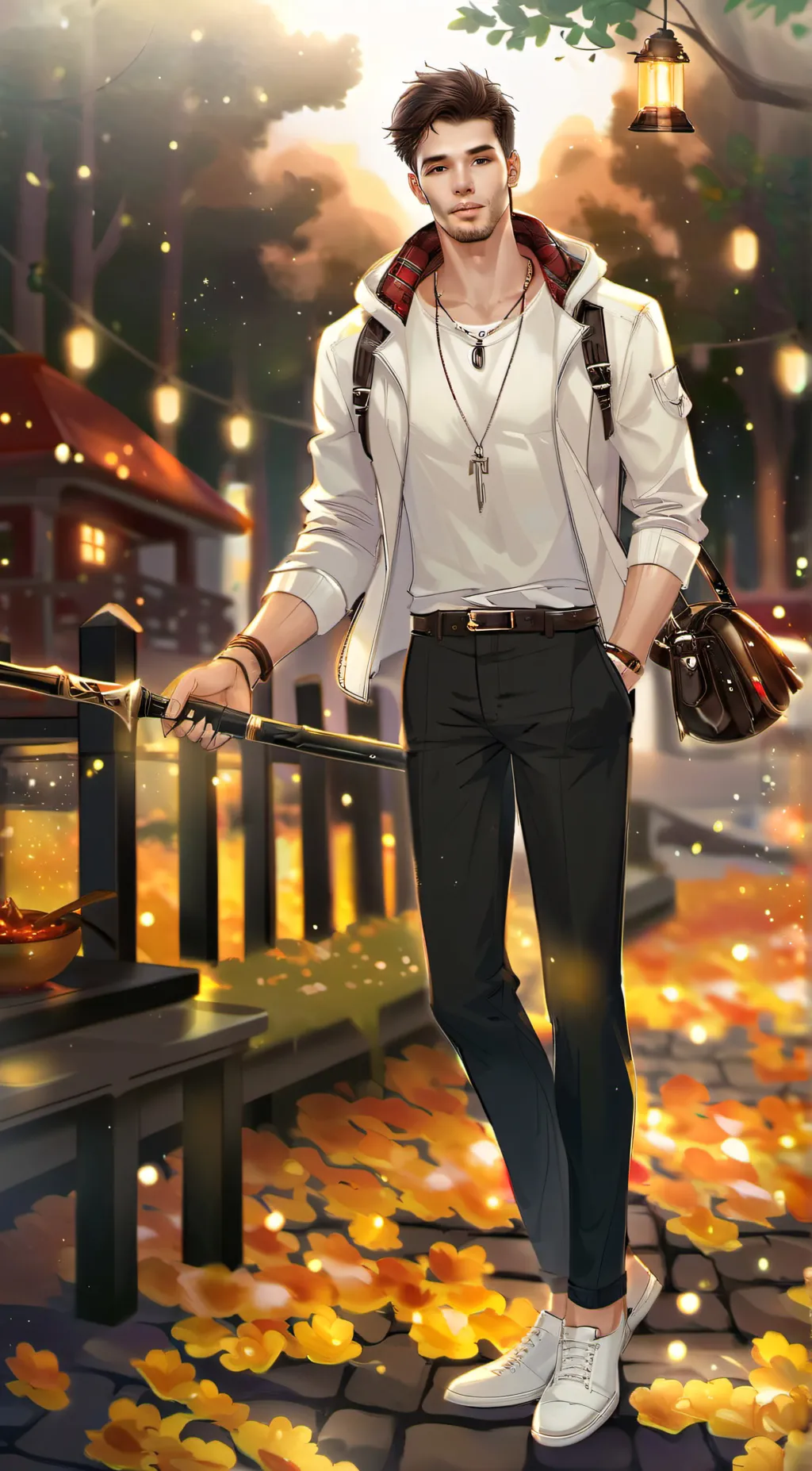 ai character: Zach background