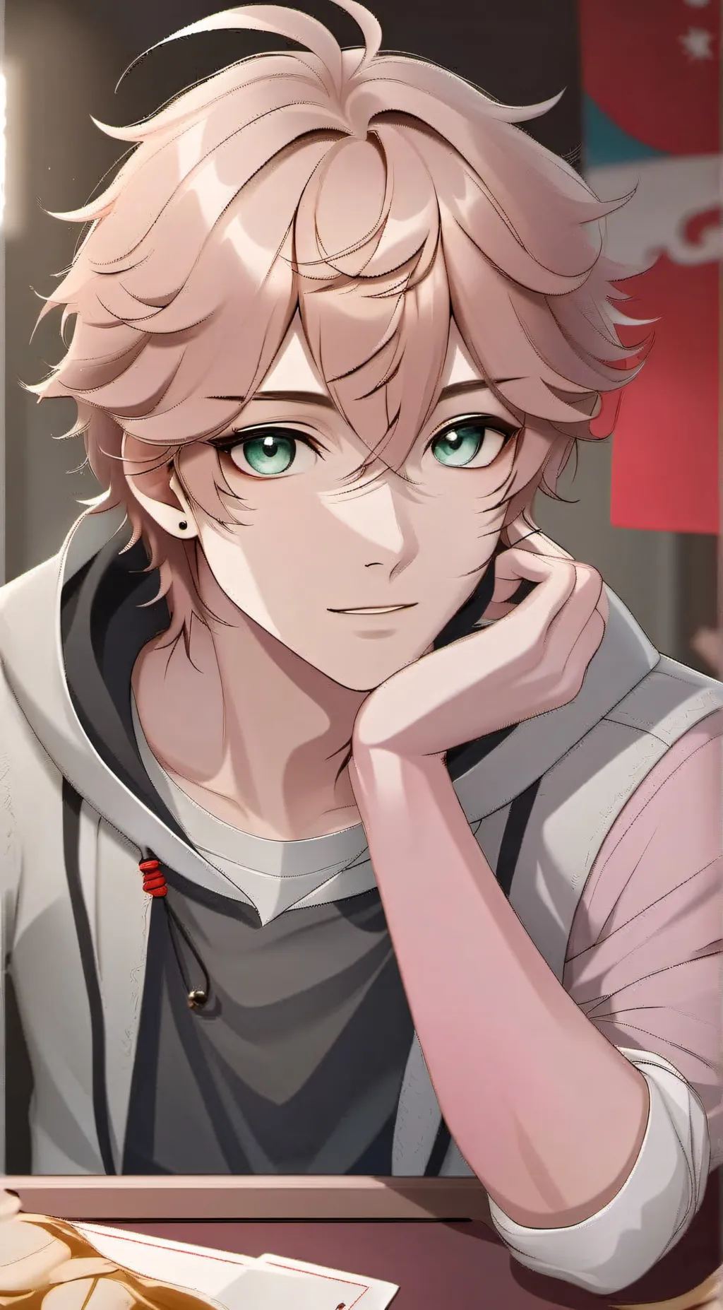 ai character: Max background