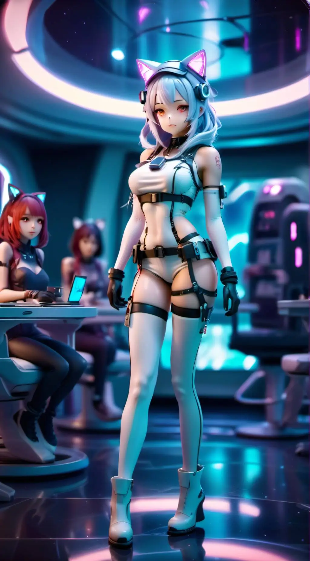 ai character: Feline Union background