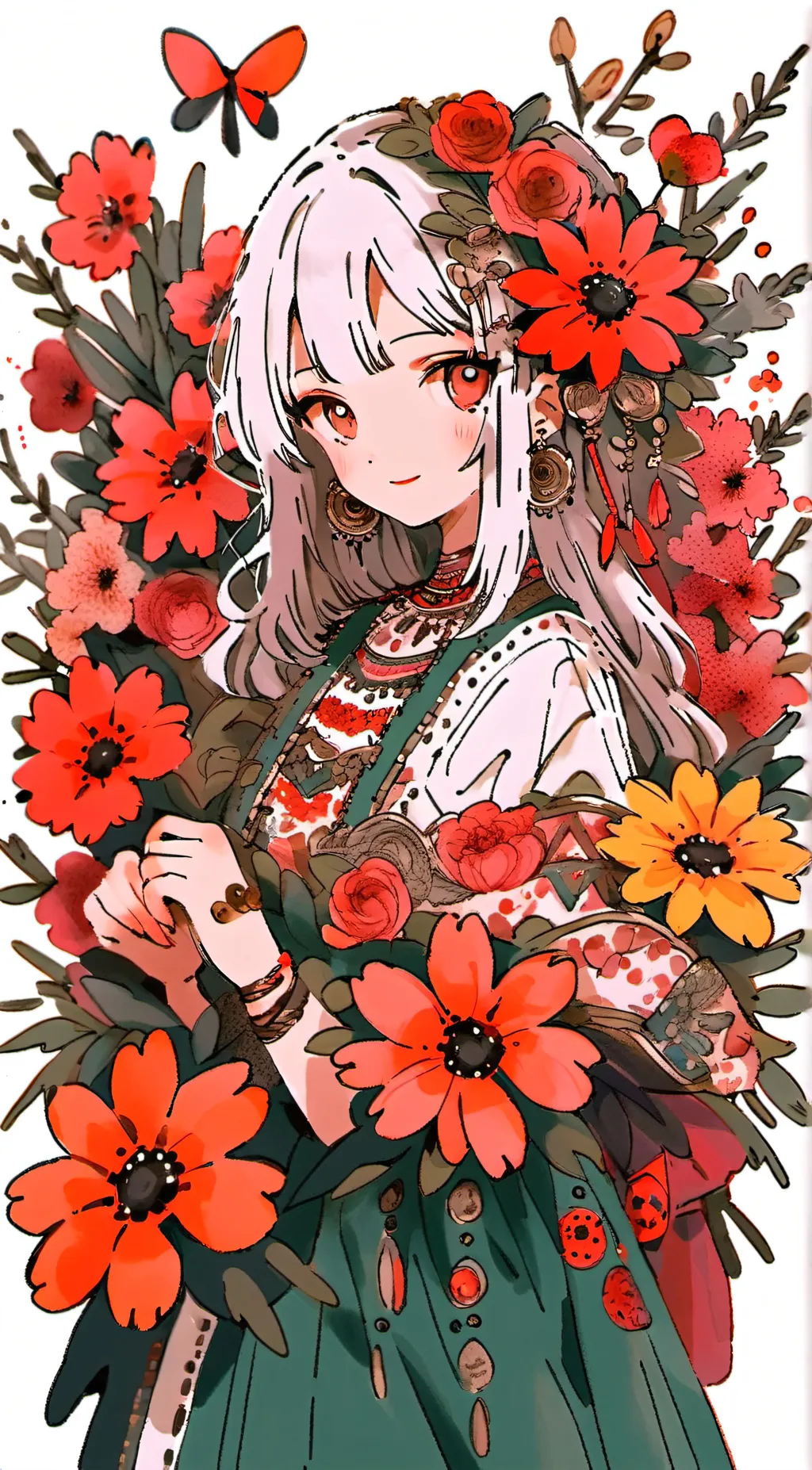 ai character: neko background