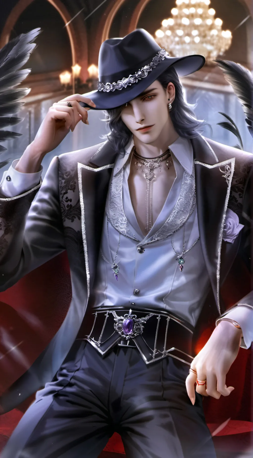 ai character: Stricker  background